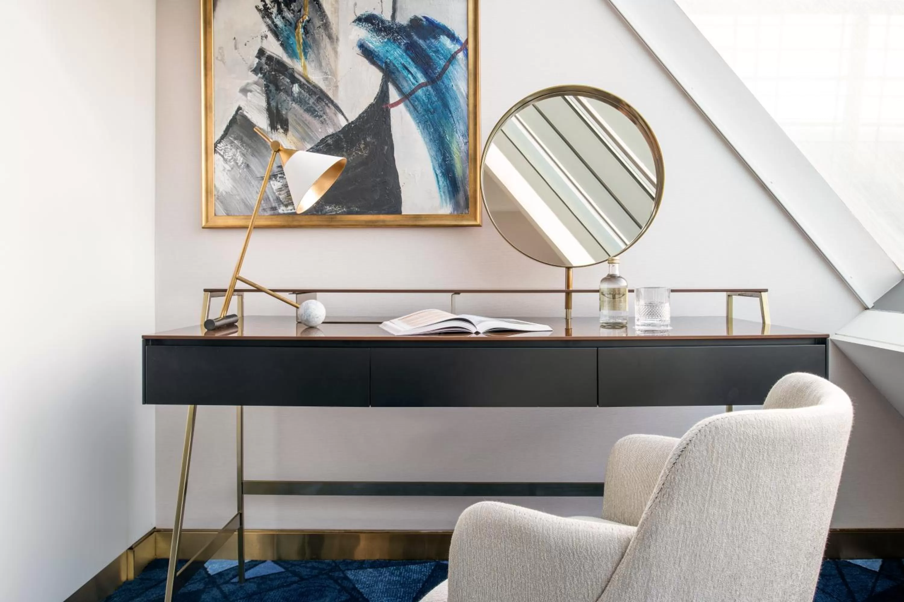 Seating area in Steigenberger Hotel Doha