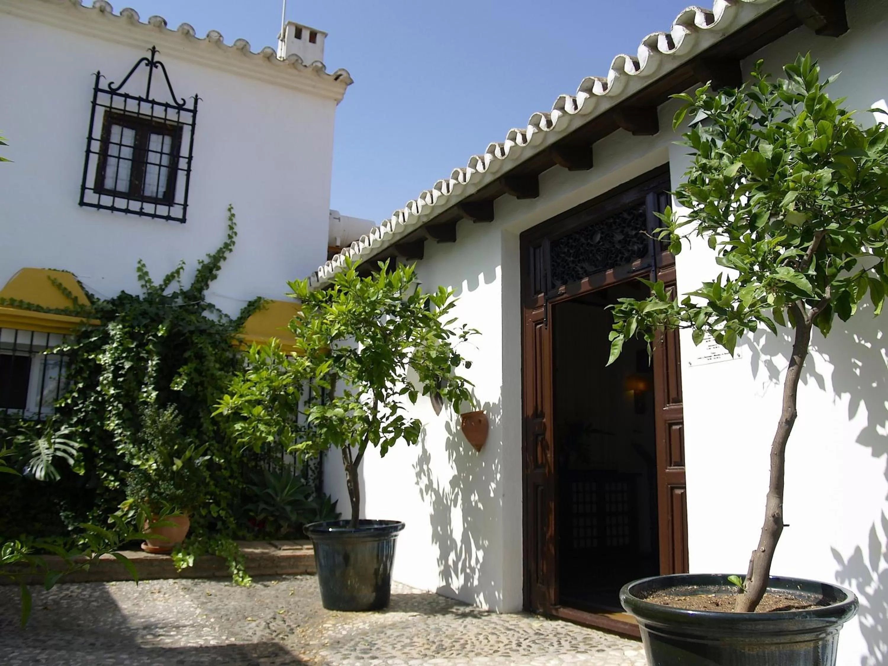 Patio, Property Building in Alhaurin Golf Hotel