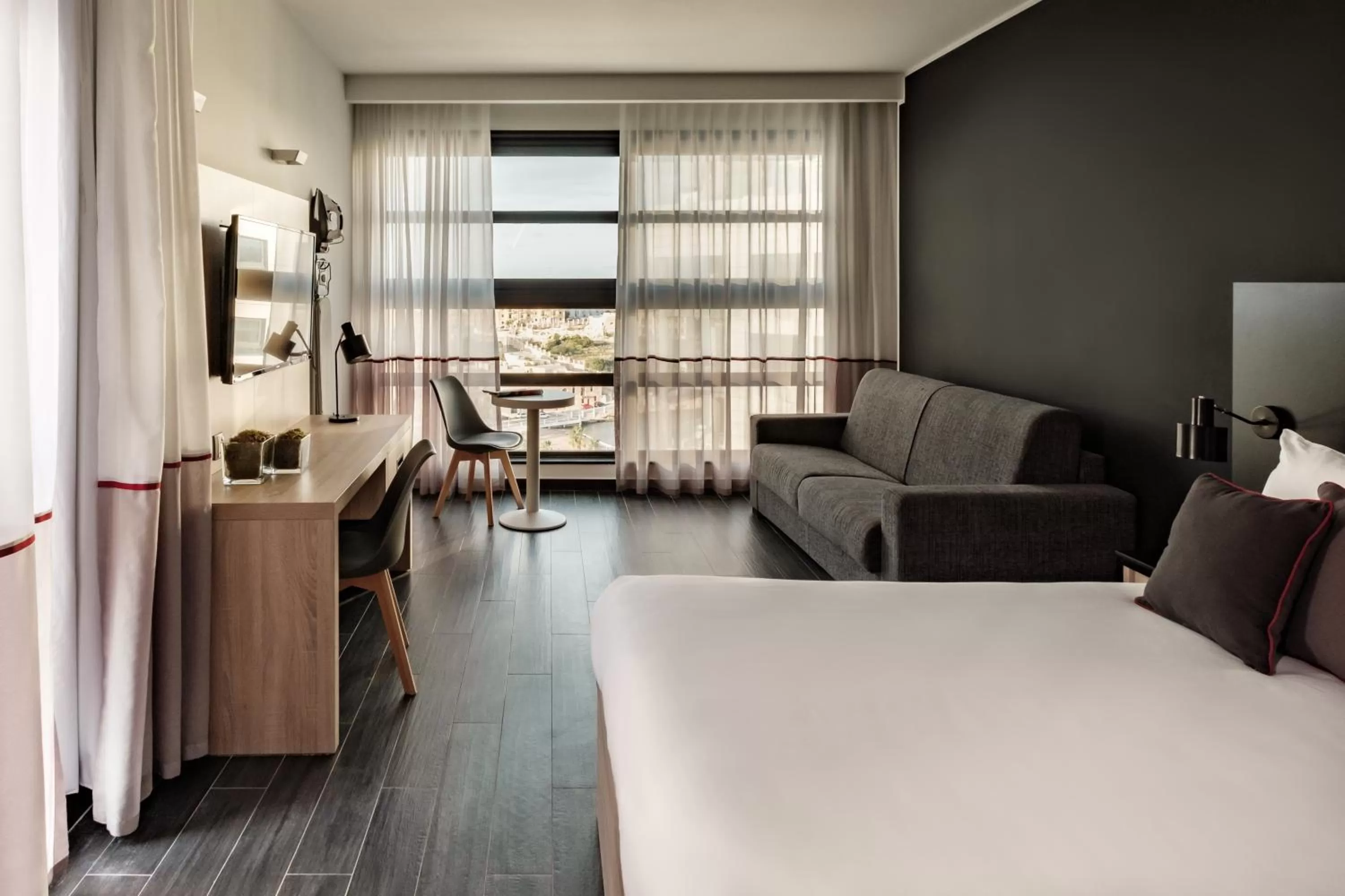 Photo of the whole room, Bed in be.HOTEL