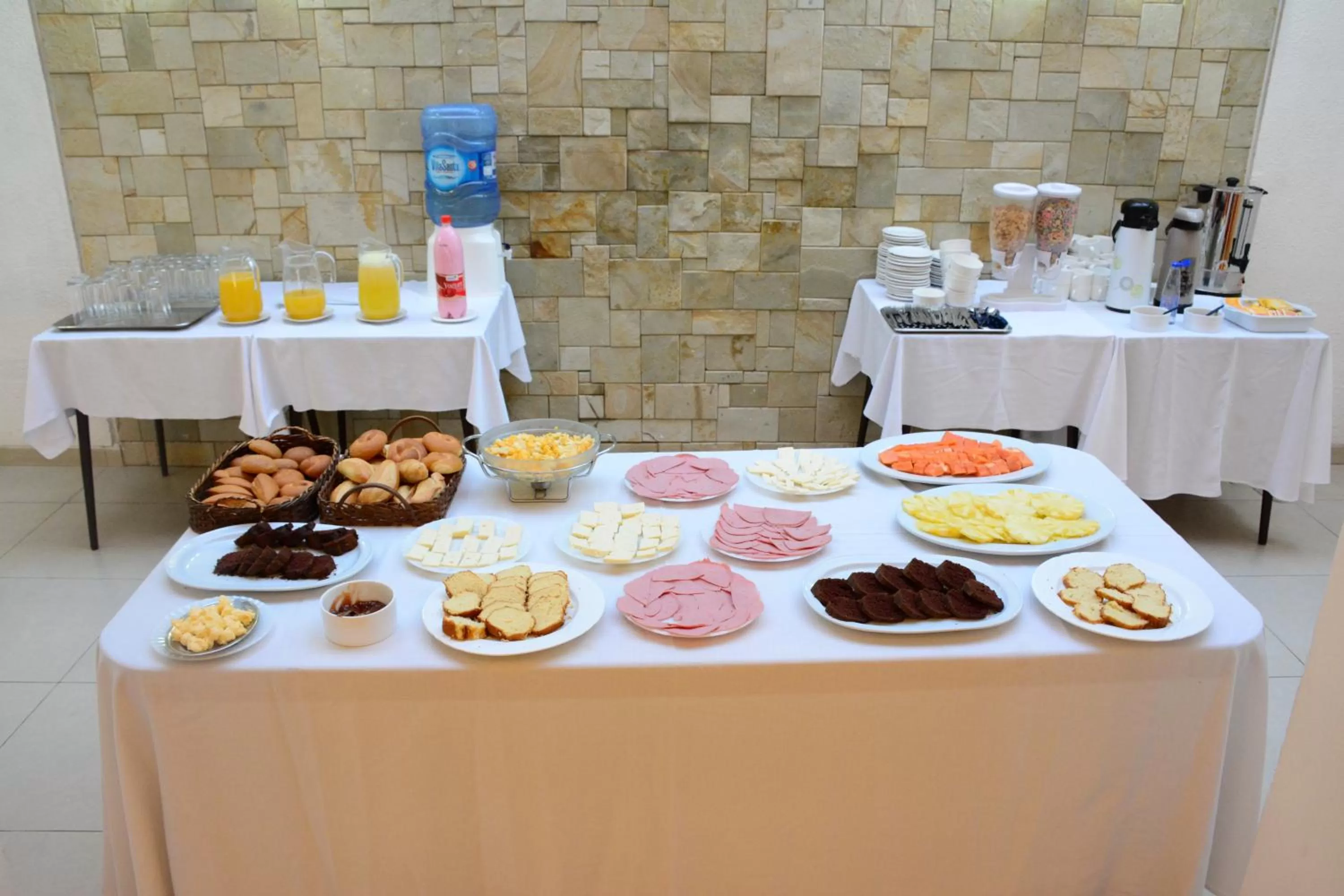 Continental breakfast in La Siesta Hotel
