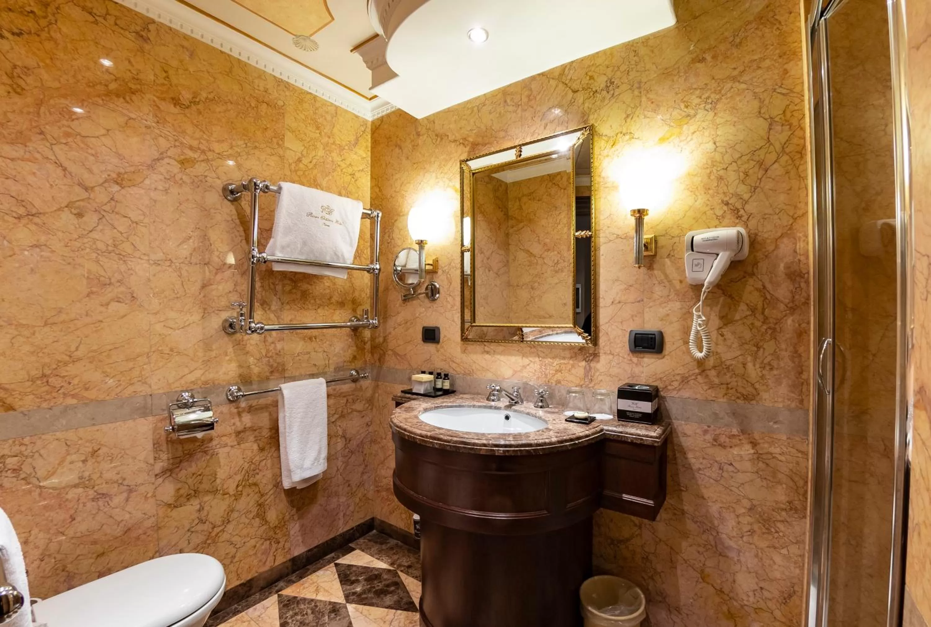 Bathroom in River Chateau Hotel