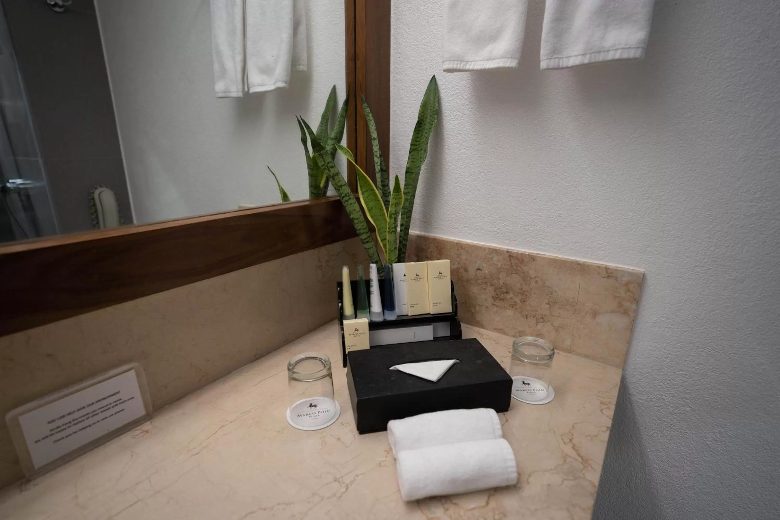 Bathroom in Marco Polo Plaza Cebu