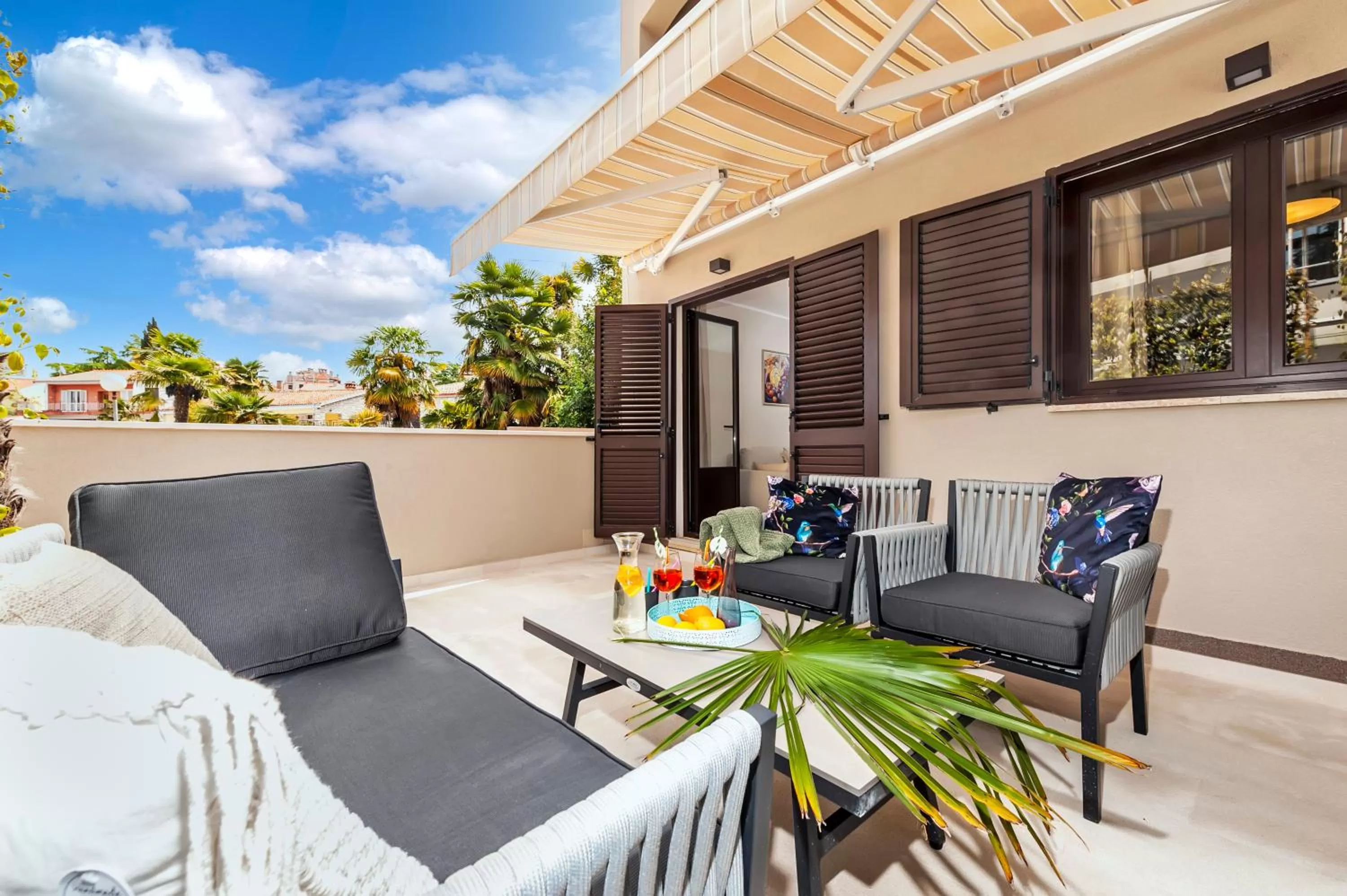 Balcony/Terrace in Sunset Residence Rovinj