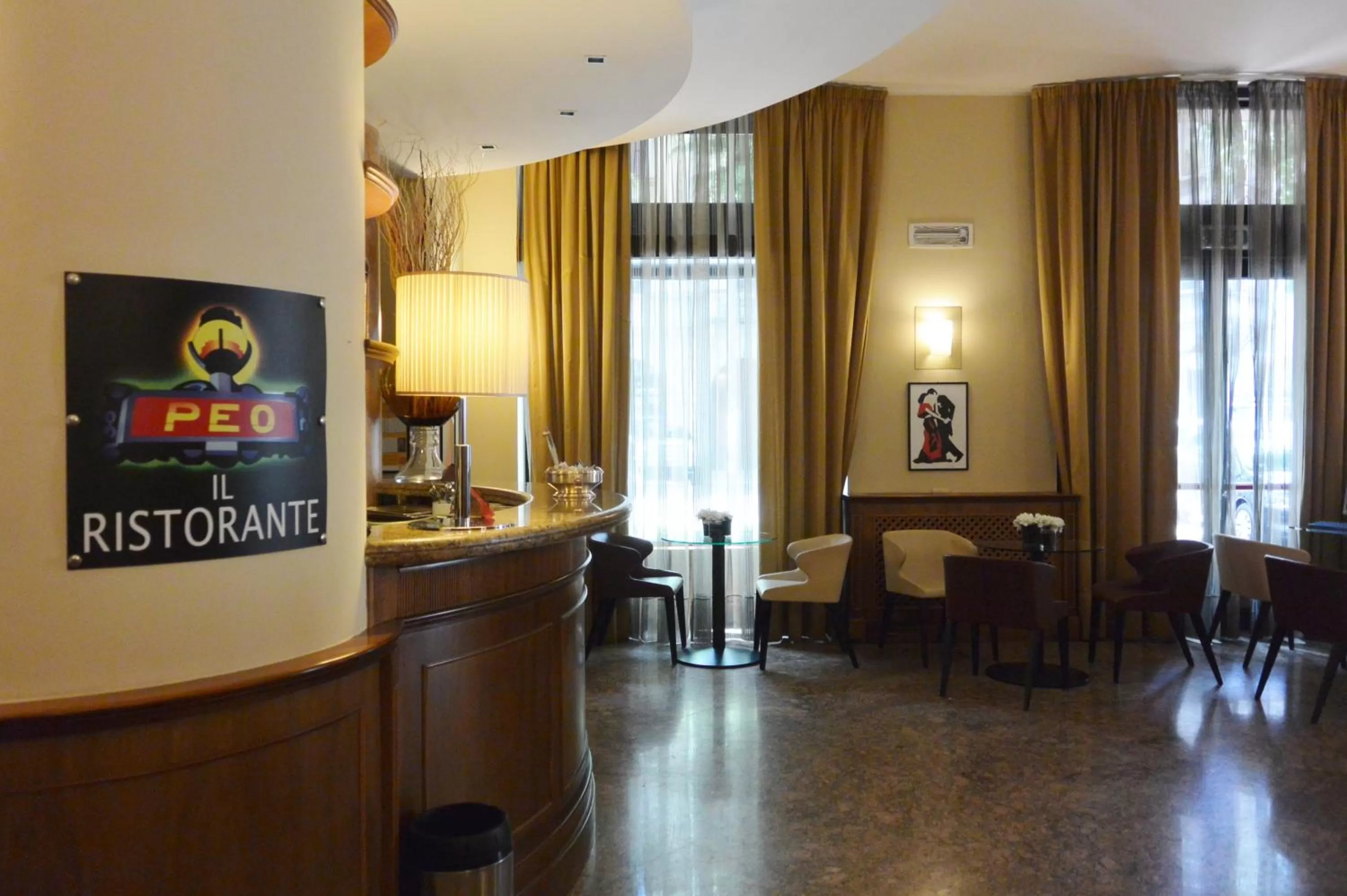 Lounge or bar in Hotel Moderno