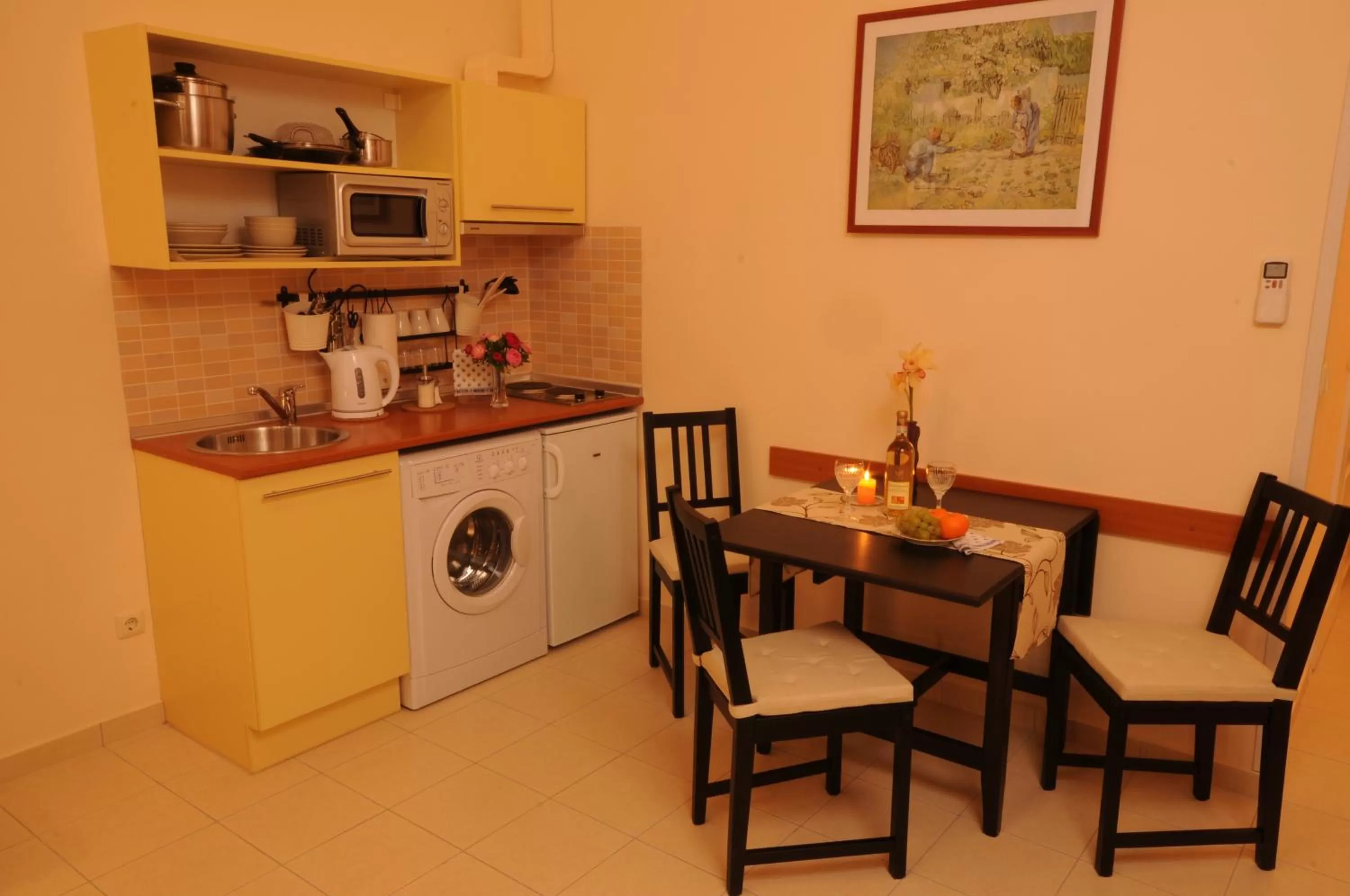 Kitchen or kitchenette in Budapest Museum Central