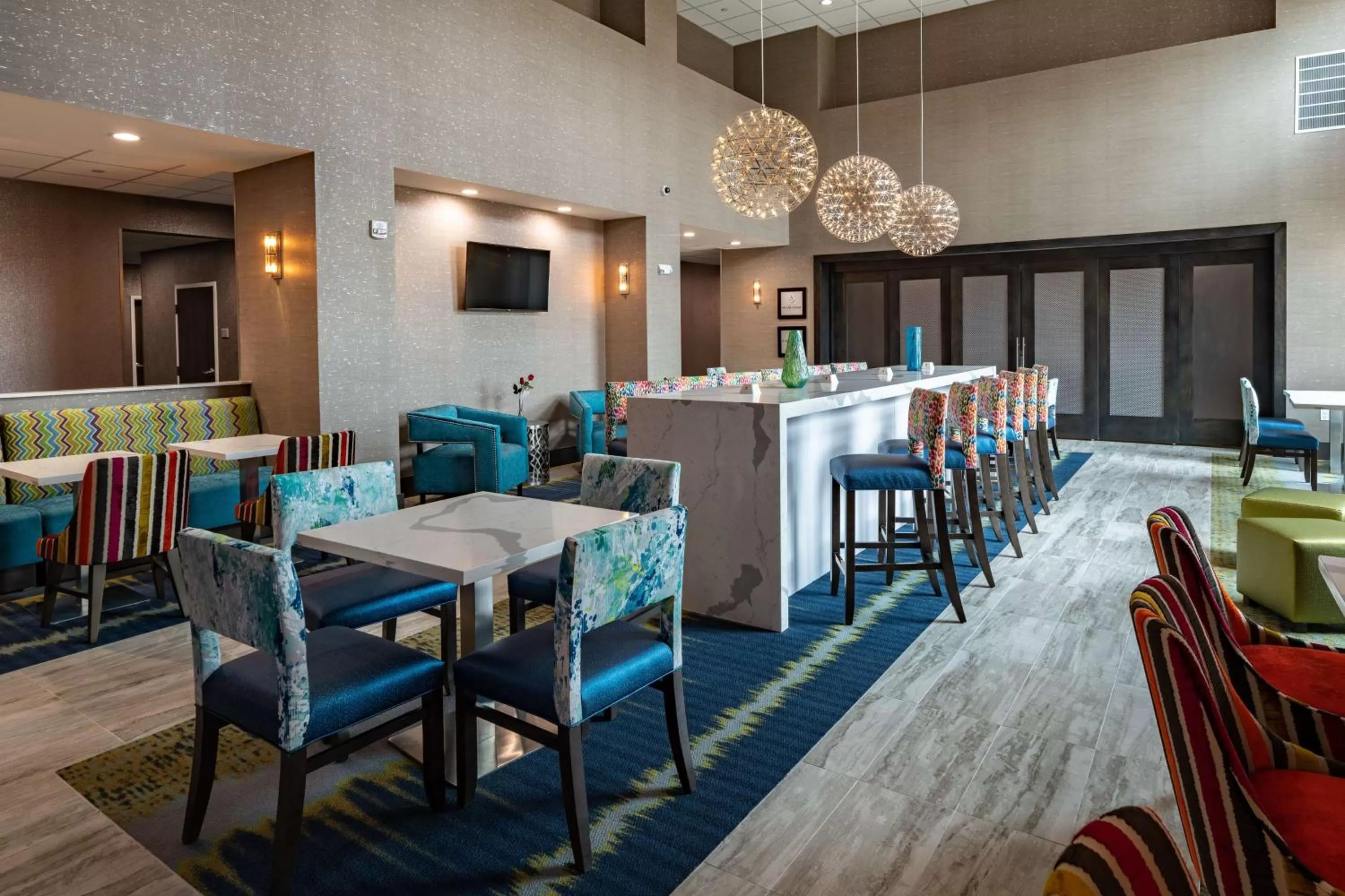 Lobby or reception in Hampton Inn & Suites Dallas/Plano Central