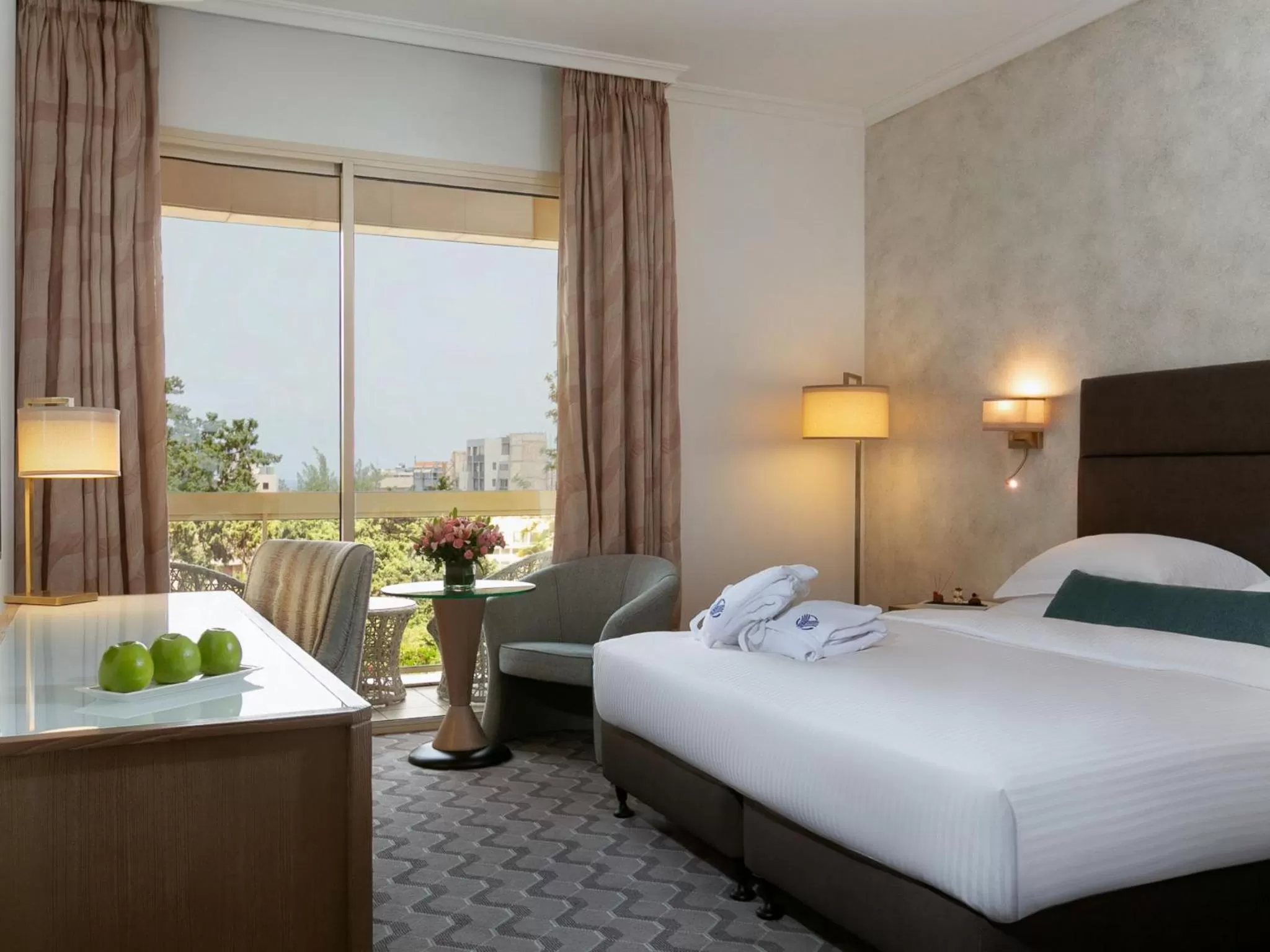 Photo of the whole room, Bed in Gefinor Rotana – Beirut