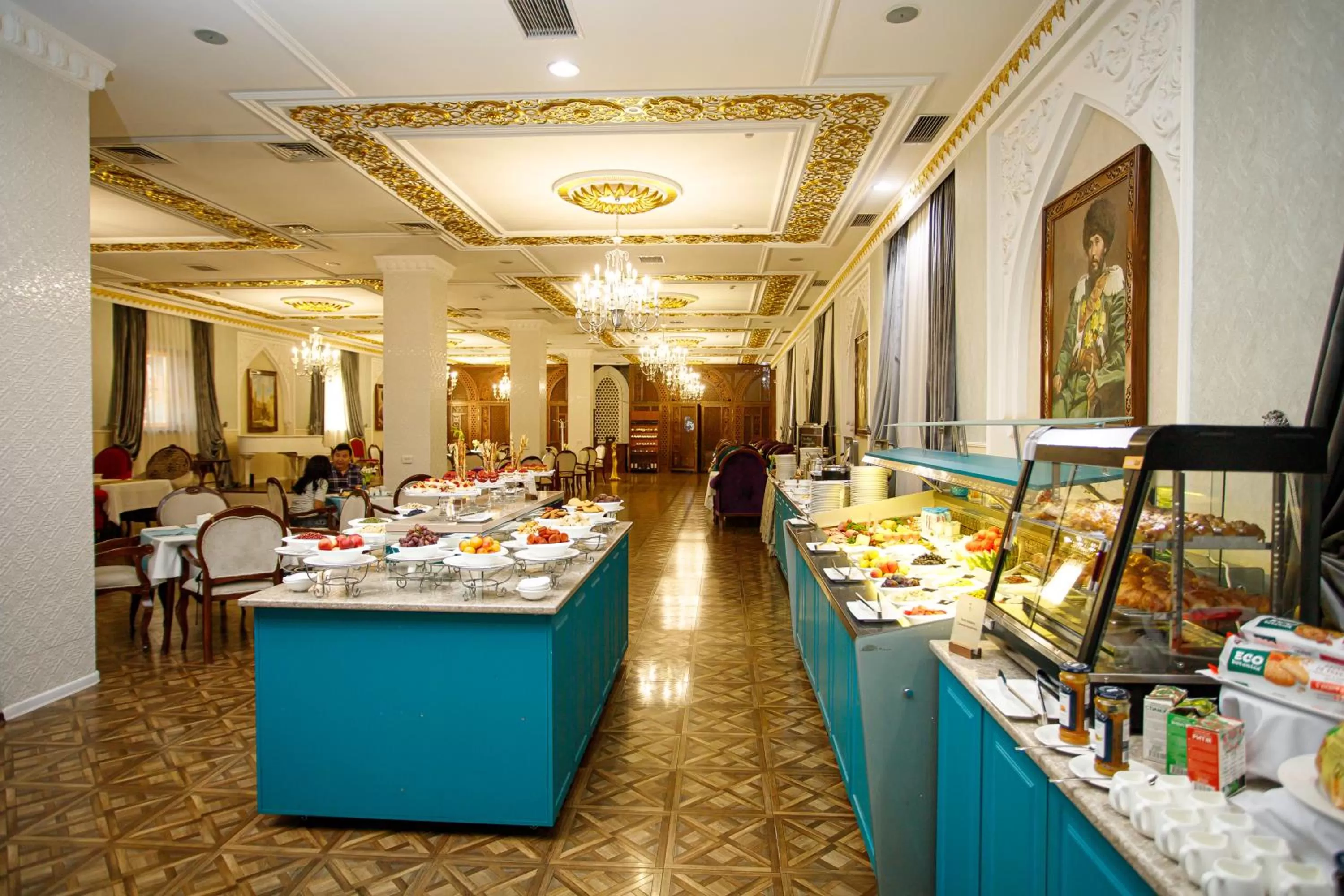 Buffet breakfast in Ichan Qal'a Premium Class Hotel