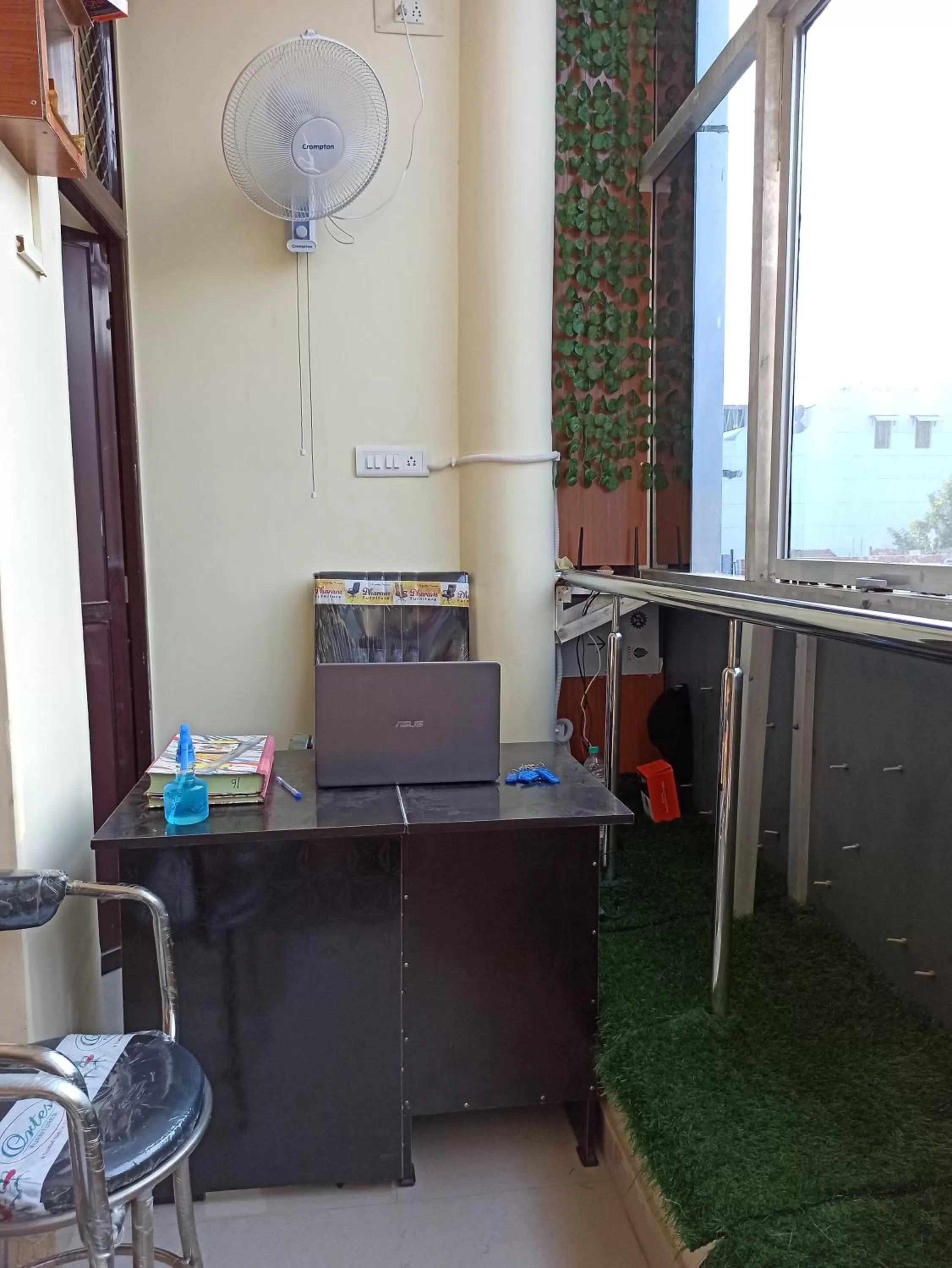 Facade/entrance in Hotel Saraswati Palace