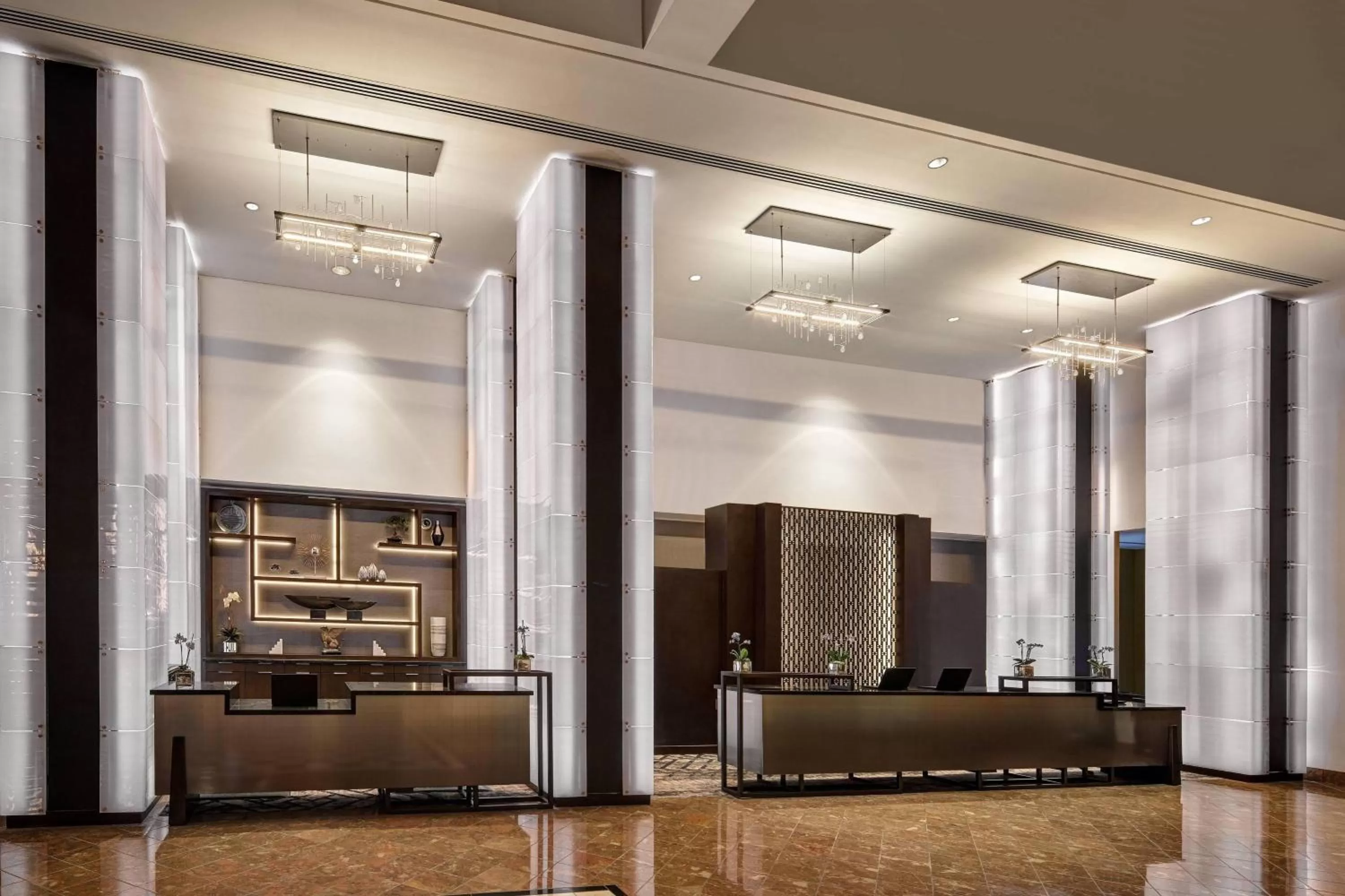 Lobby or reception in JW Marriott San Francisco Union Square