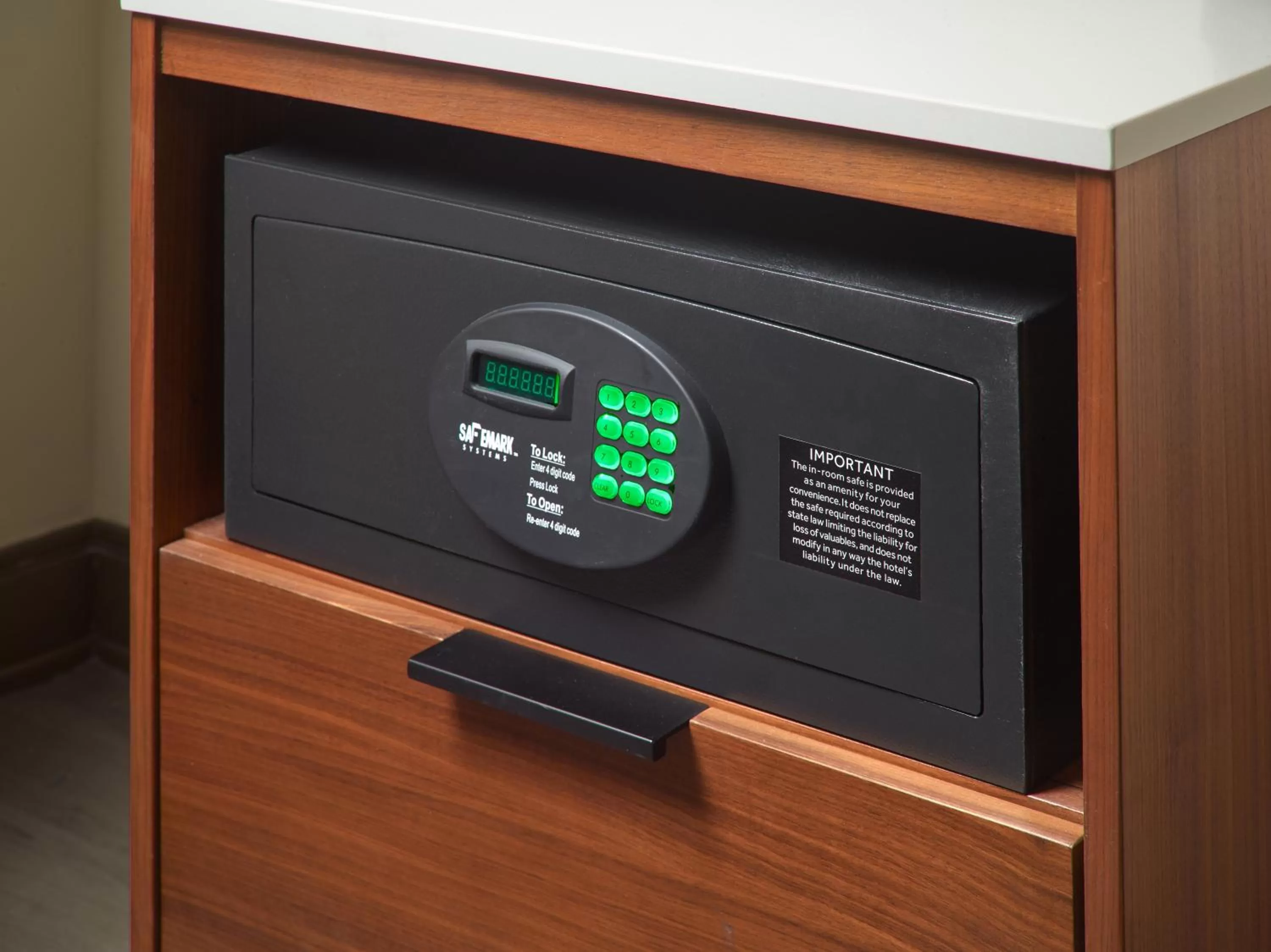 safe in Marriott Knoxville Downtown