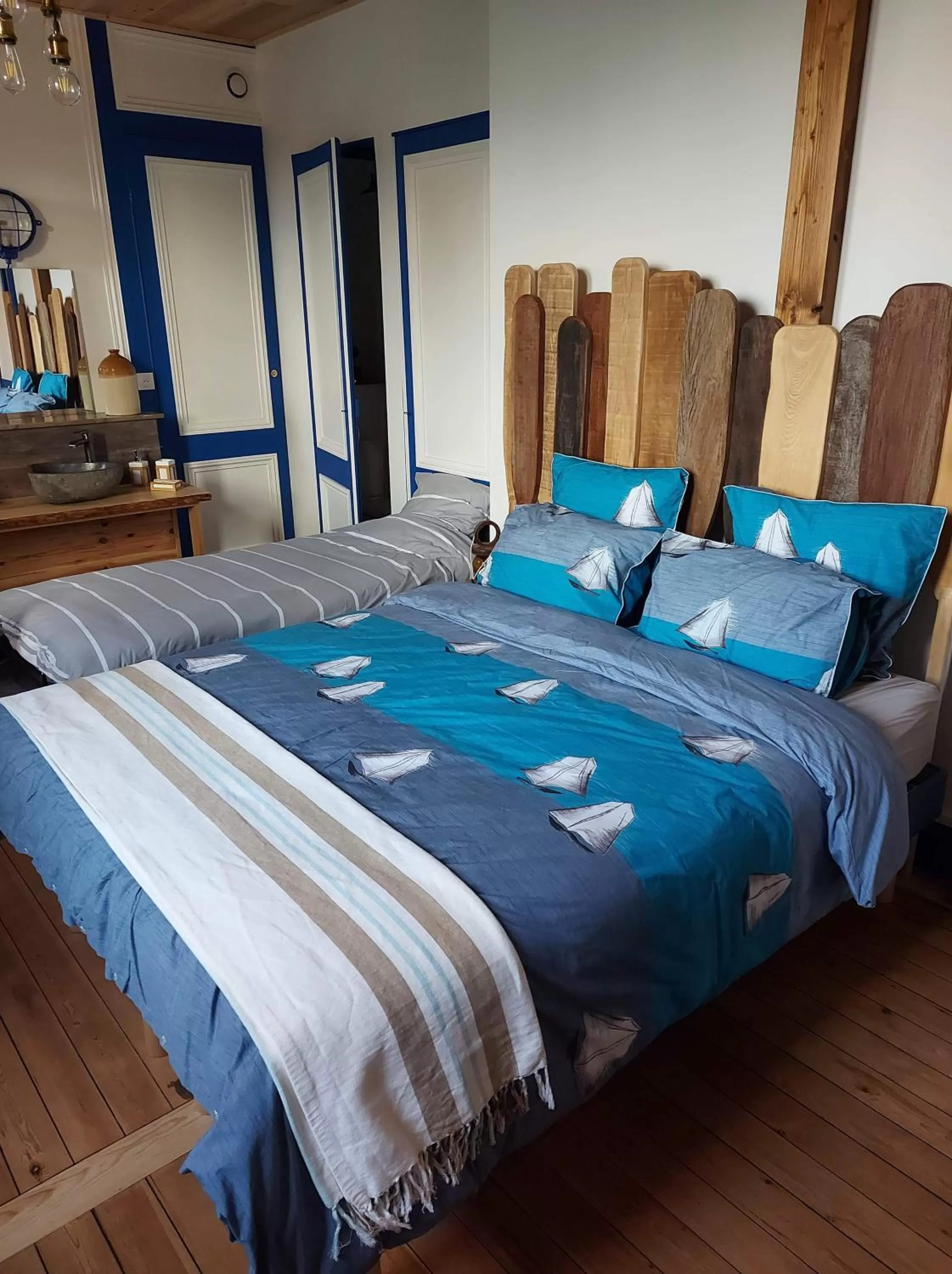 Bed in B & B Les Secrets des Loges