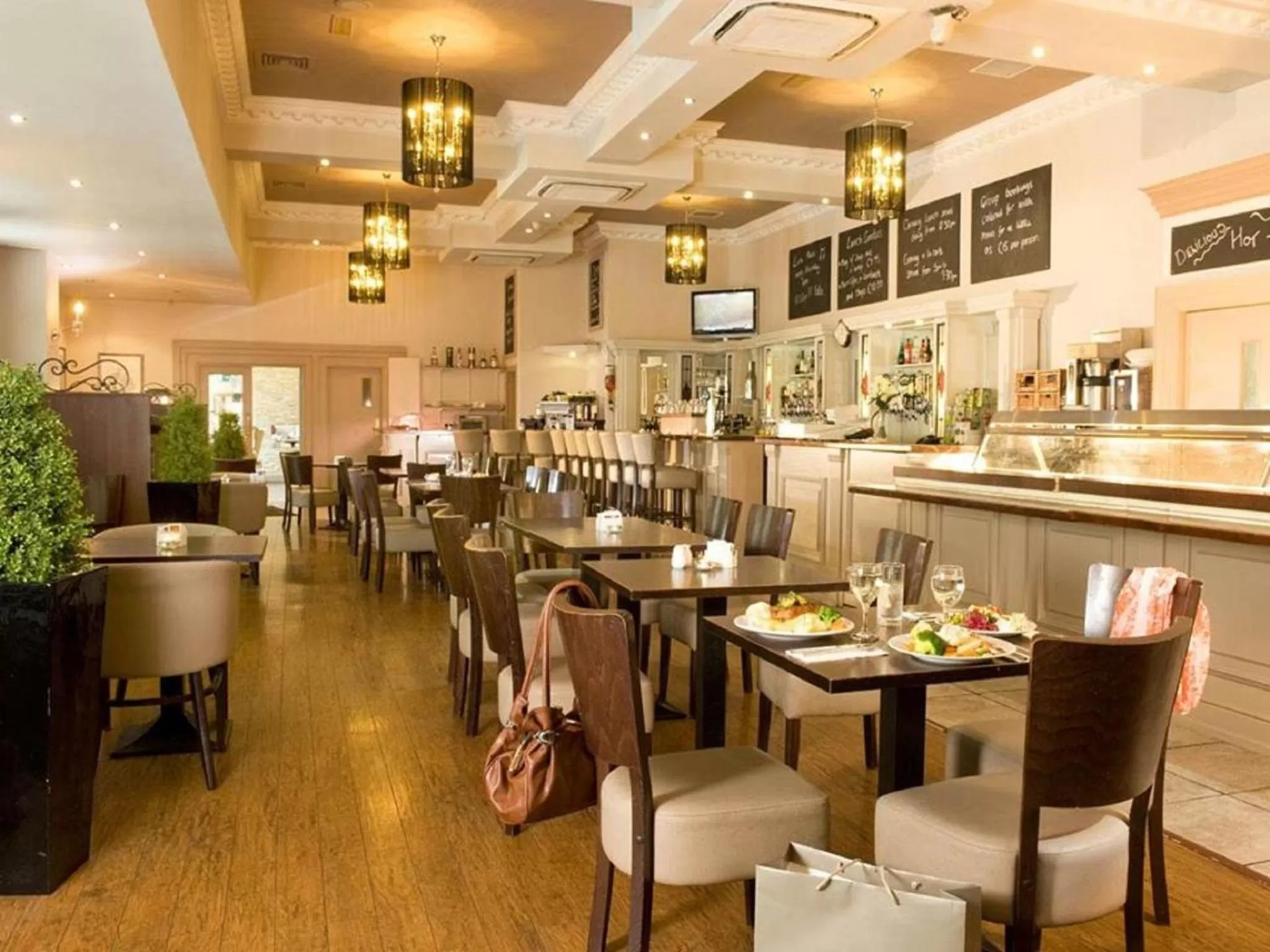 Restaurant/places to eat in The Abbeyleix Manor Hotel