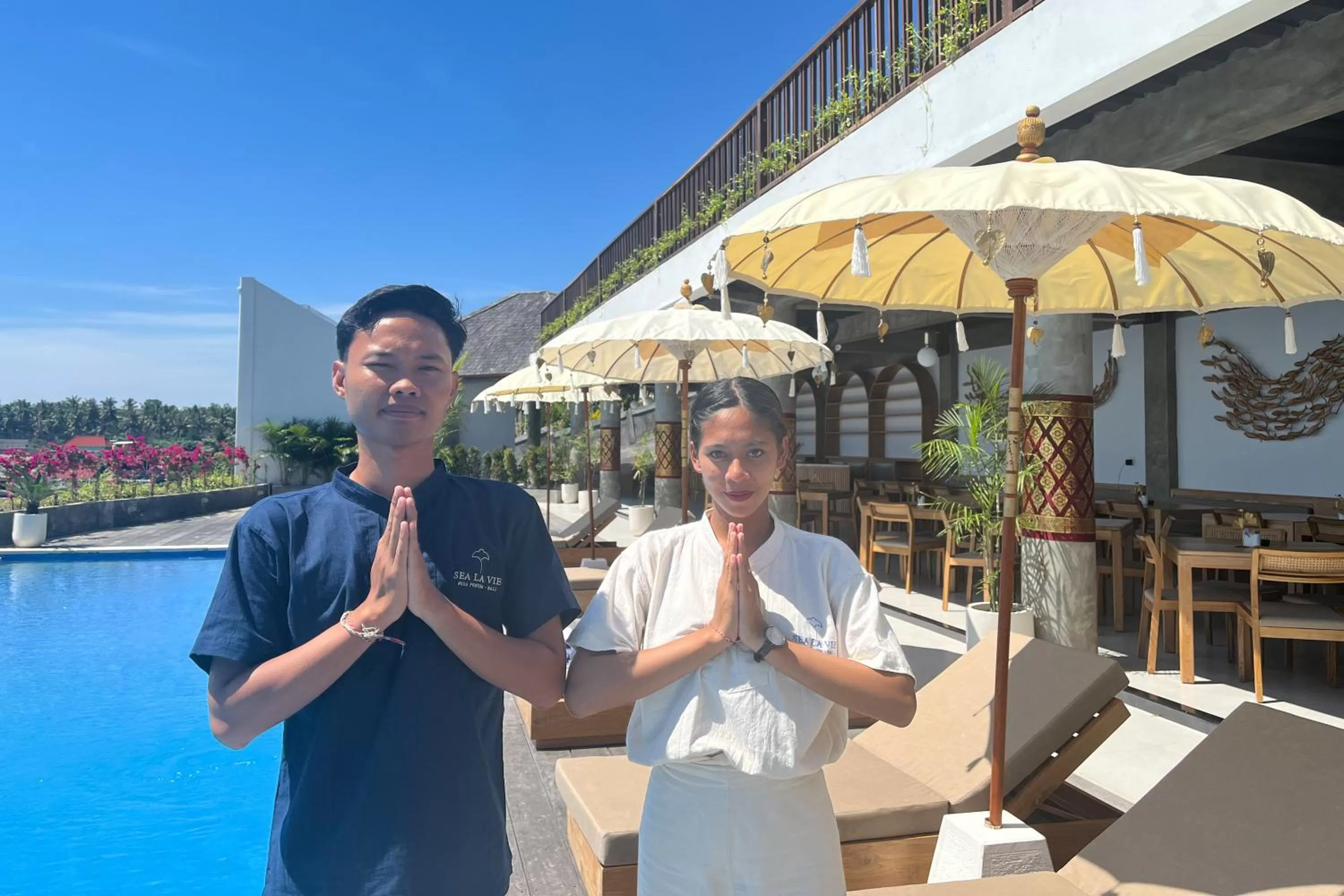 Staff in Sea La Vie Resort Nusa Penida