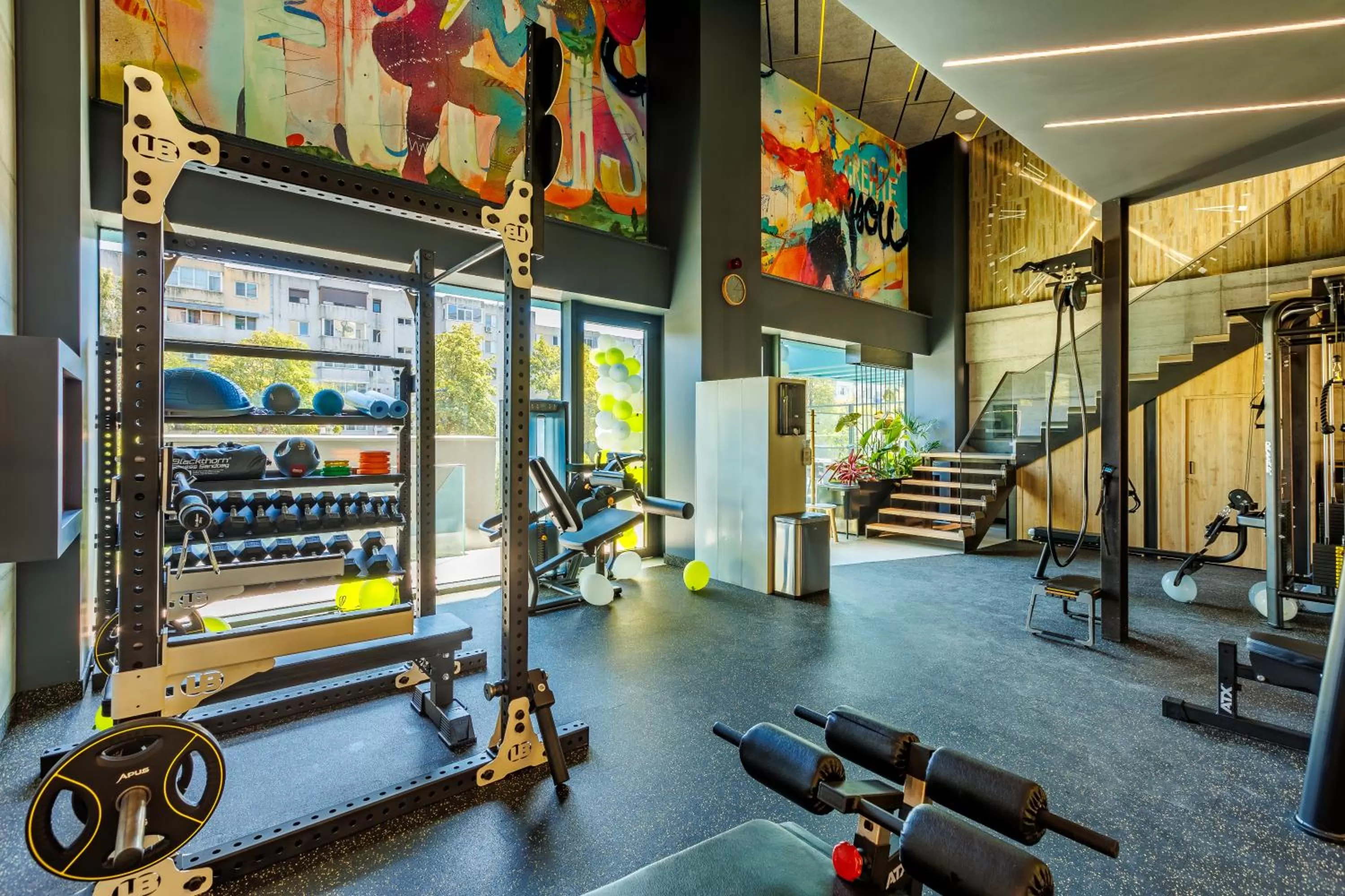 Fitness centre/facilities in Mava Apartamente