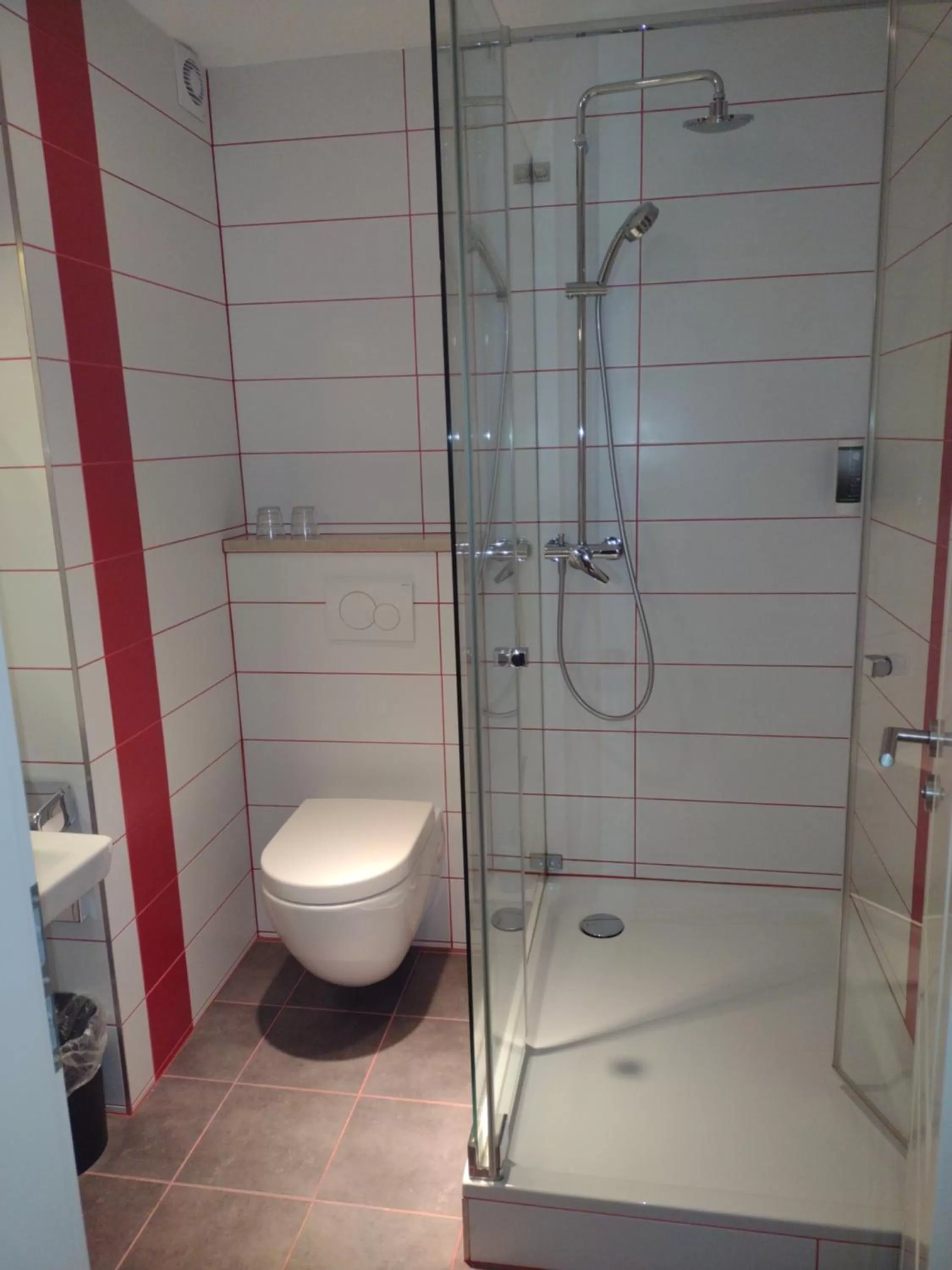 Shower, Bathroom in Hotel Waldblick