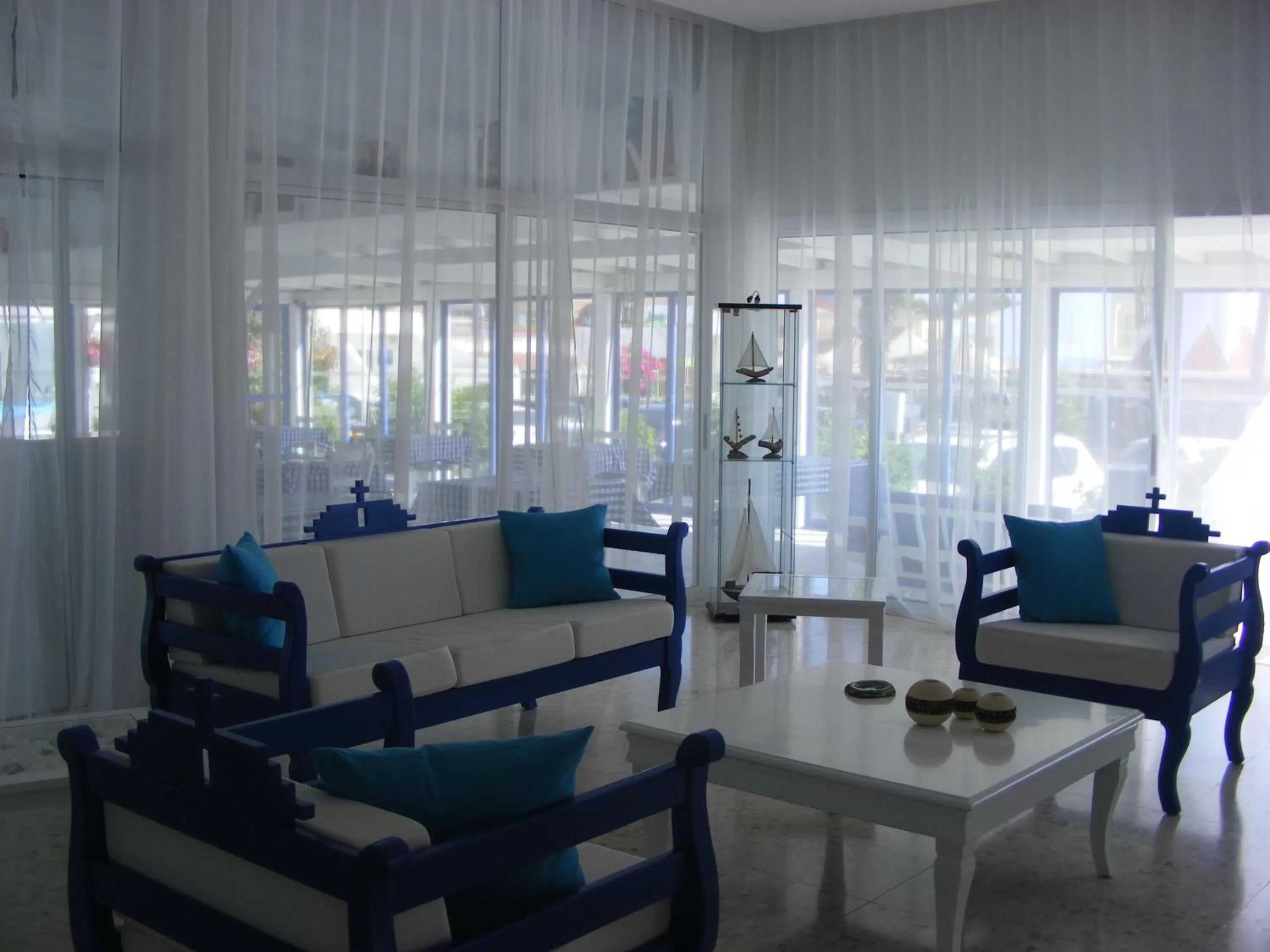 Living room in Flokkas Hotel Apartments