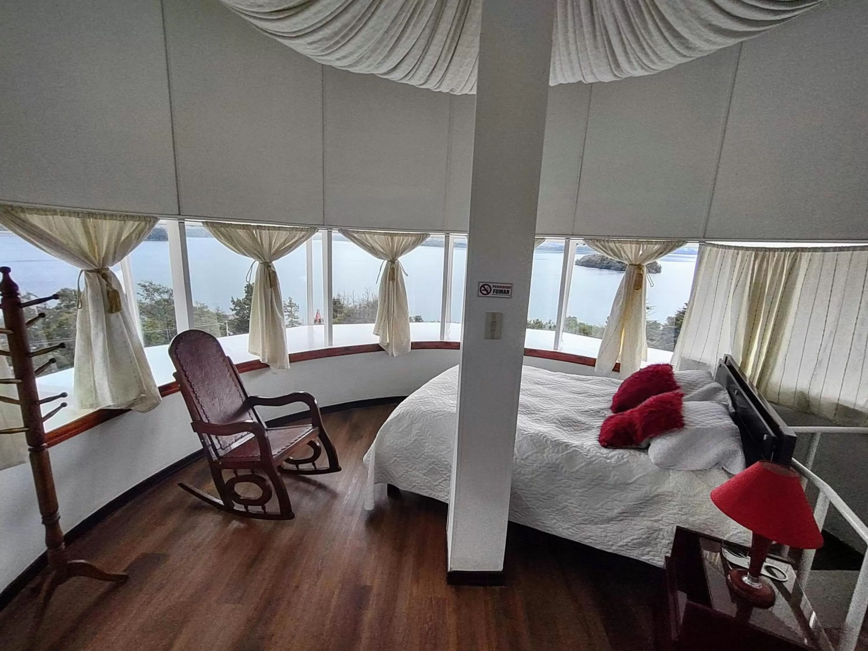 Bedroom, Bed in Refugio Génesis habitaciones Lago de Tota