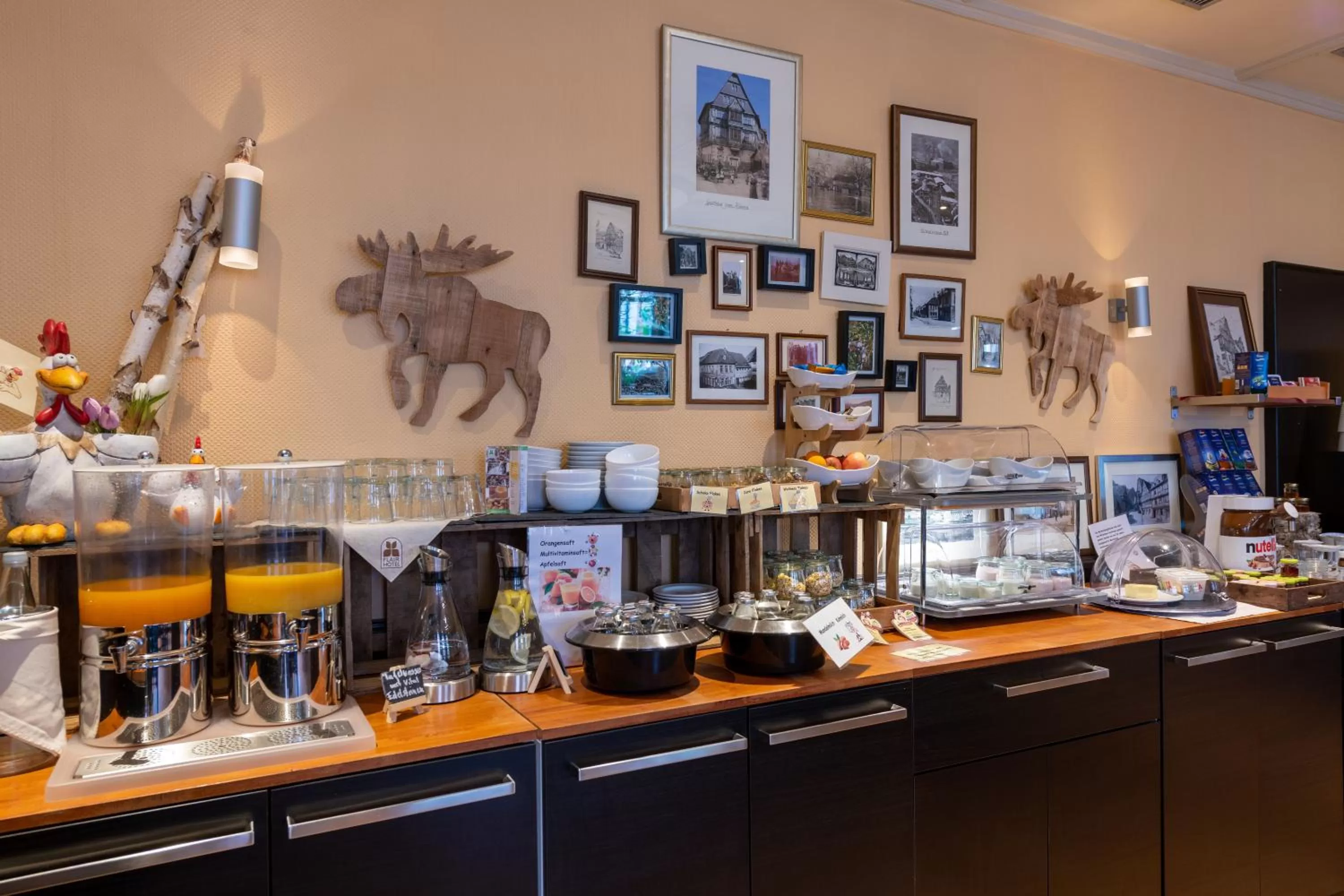 Food and drinks in Flair Hotel Hopfengarten