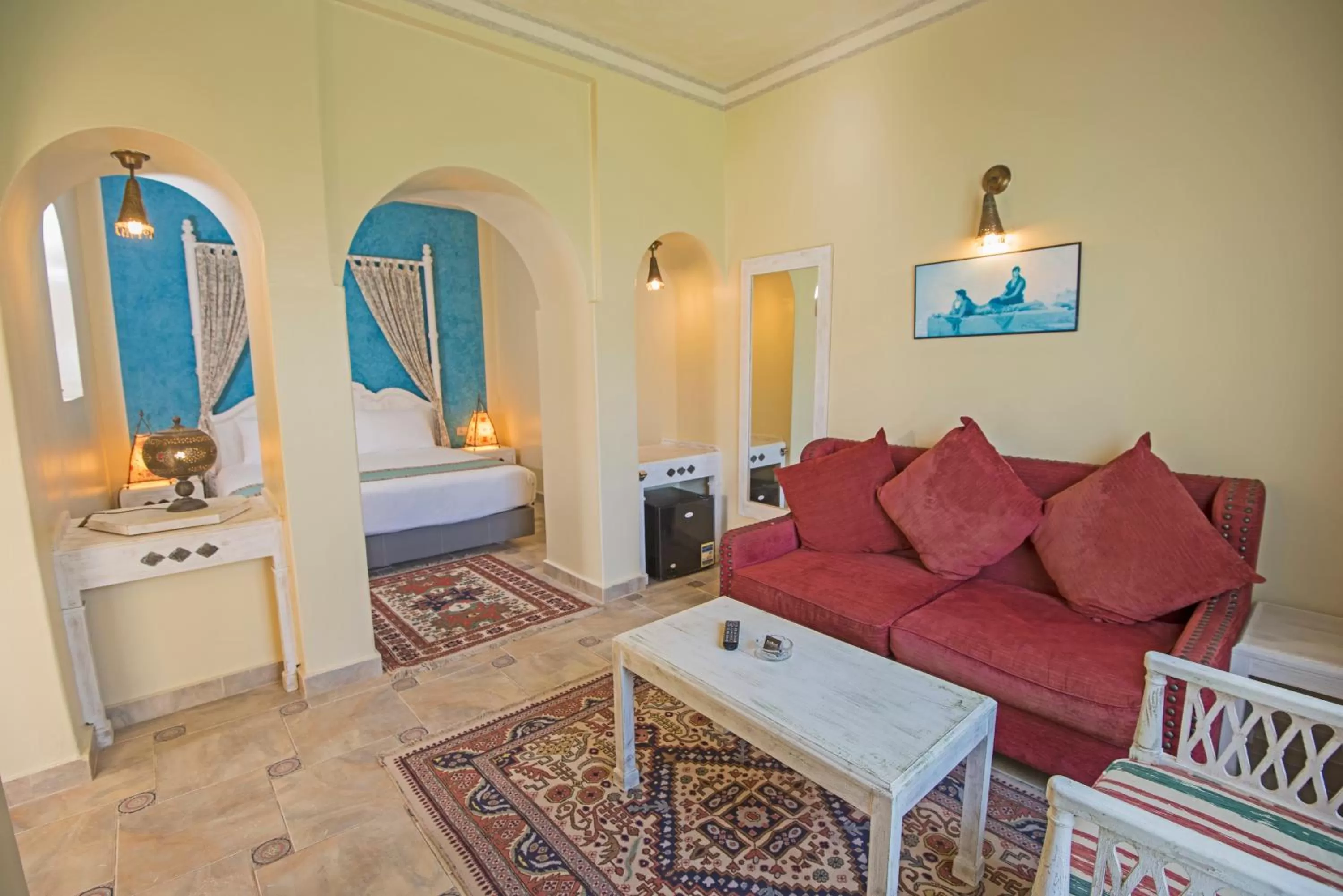 Living room in Sunrise Royal Makadi Resort