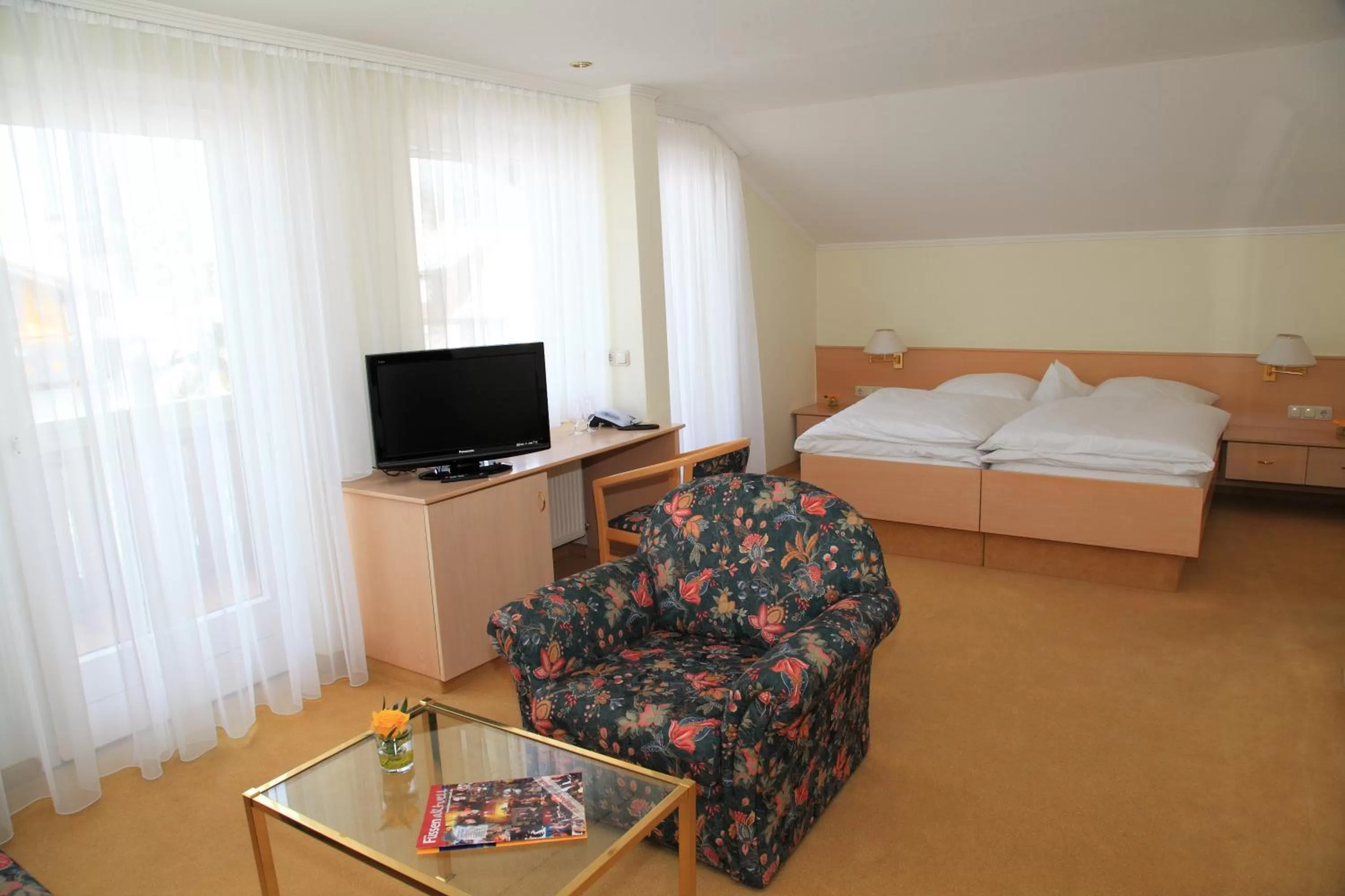 Photo of the whole room, Bed in Hotel Christine