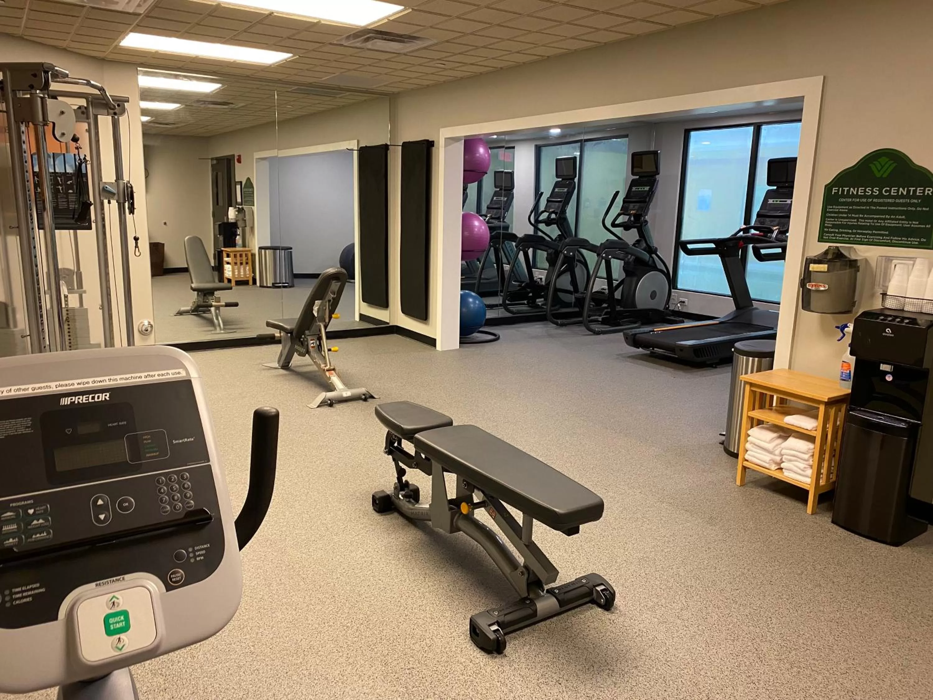 Fitness centre/facilities in Wingate by Wyndham State Arena Raleigh/Cary Hotel