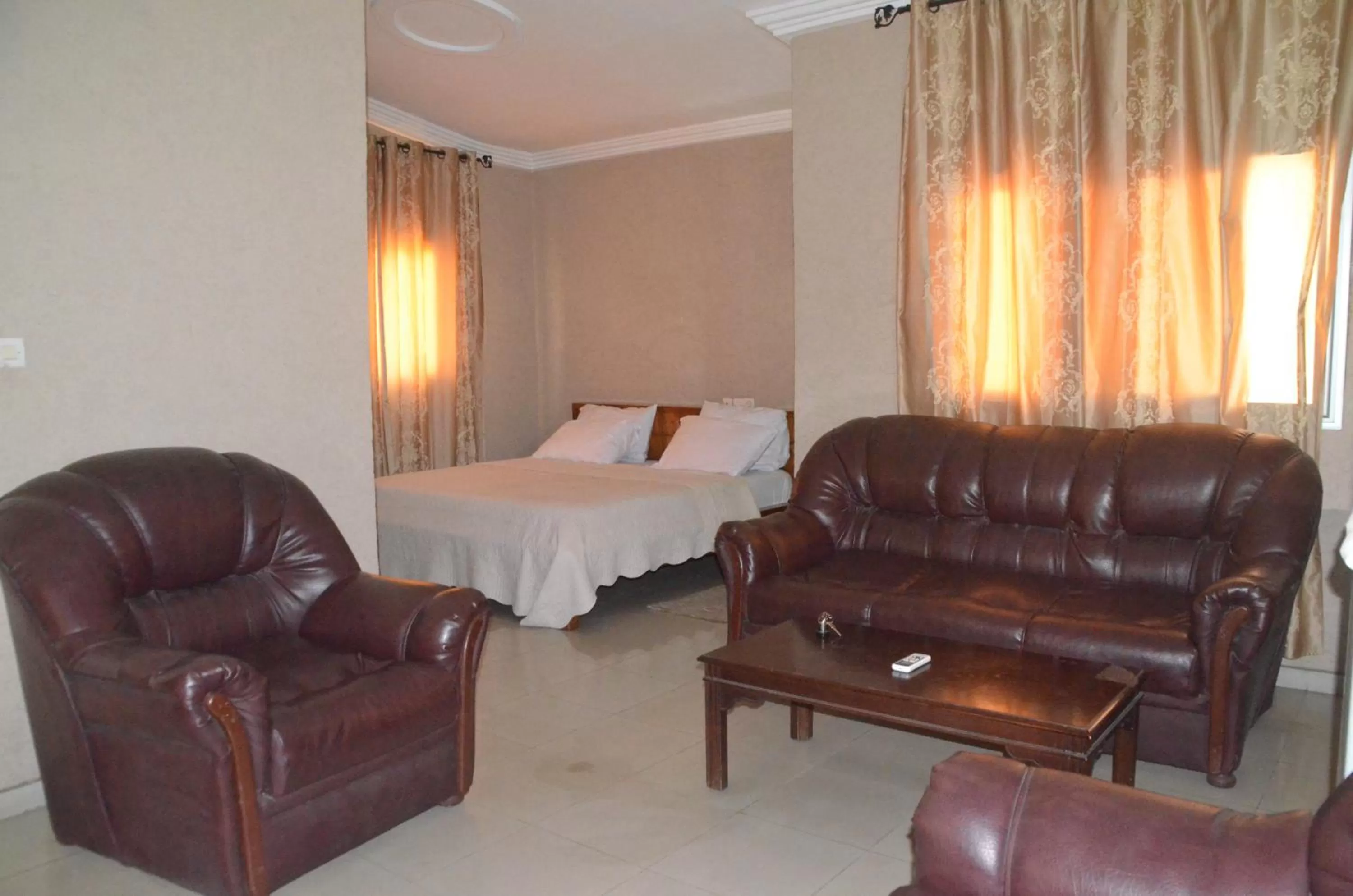 Bed in Hotel Ambassadors