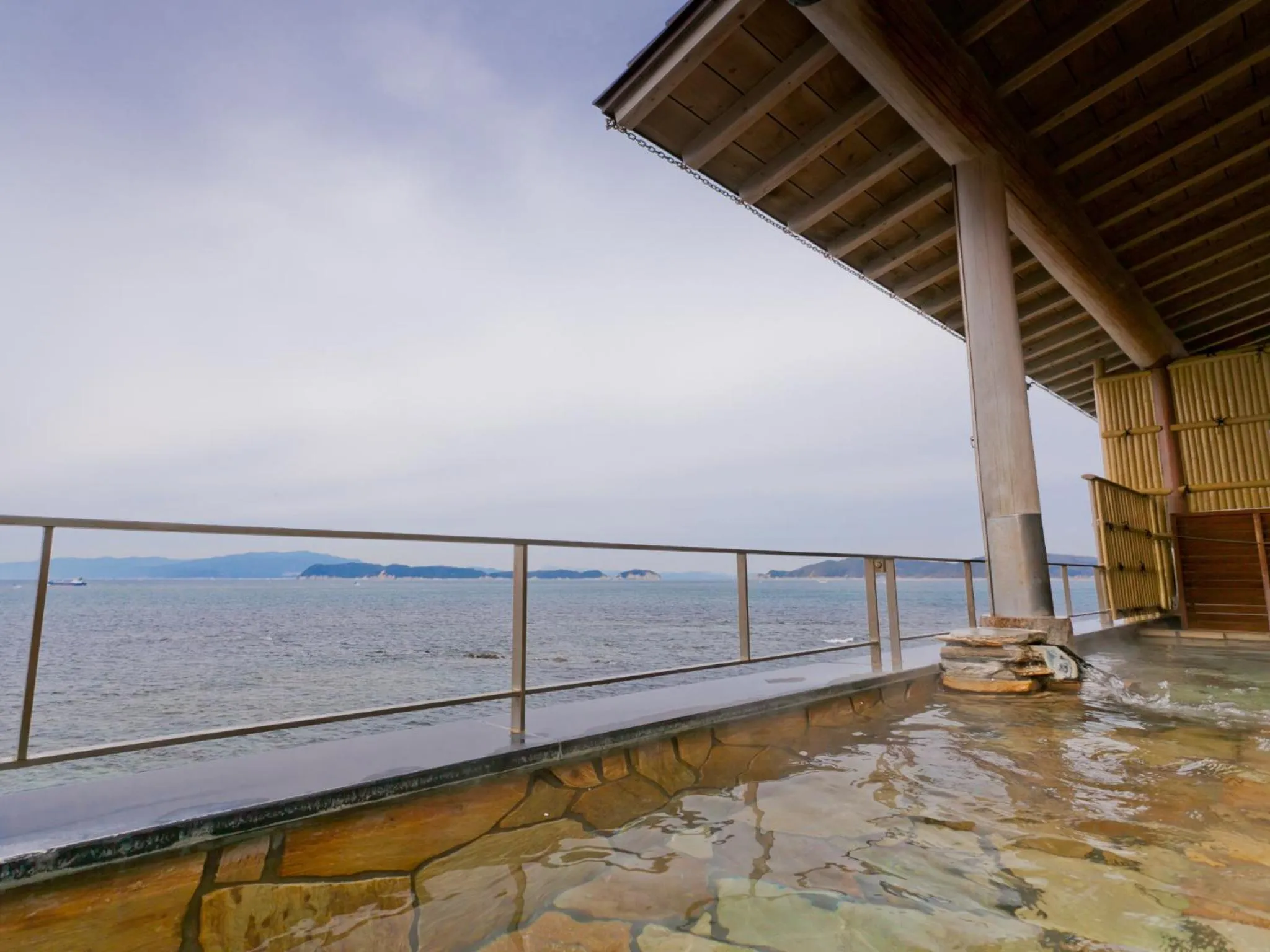 Hot Spring Bath in Wakayama Kada Onsen Kada Kaigetsu (ex. Azumaya Seaside Hotel)