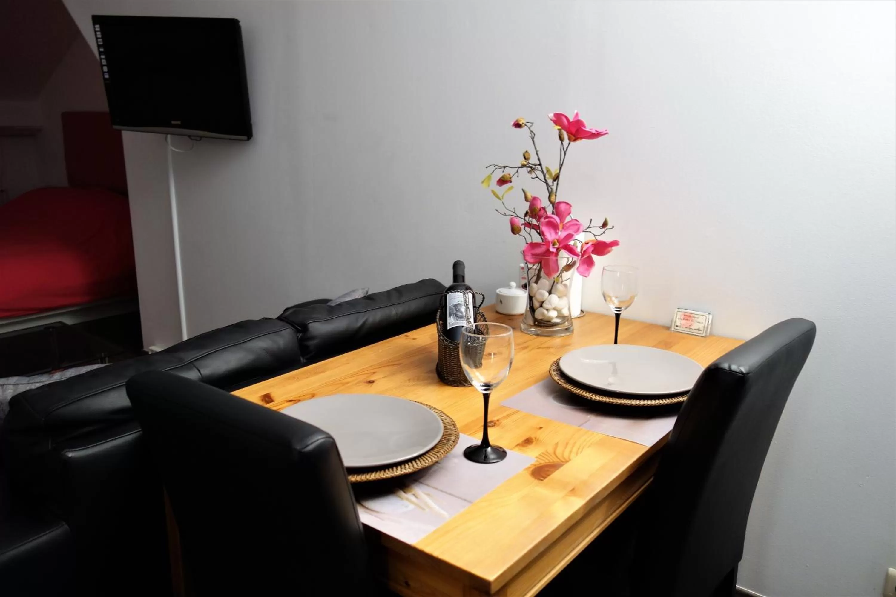 Dining area in B&B Basilique