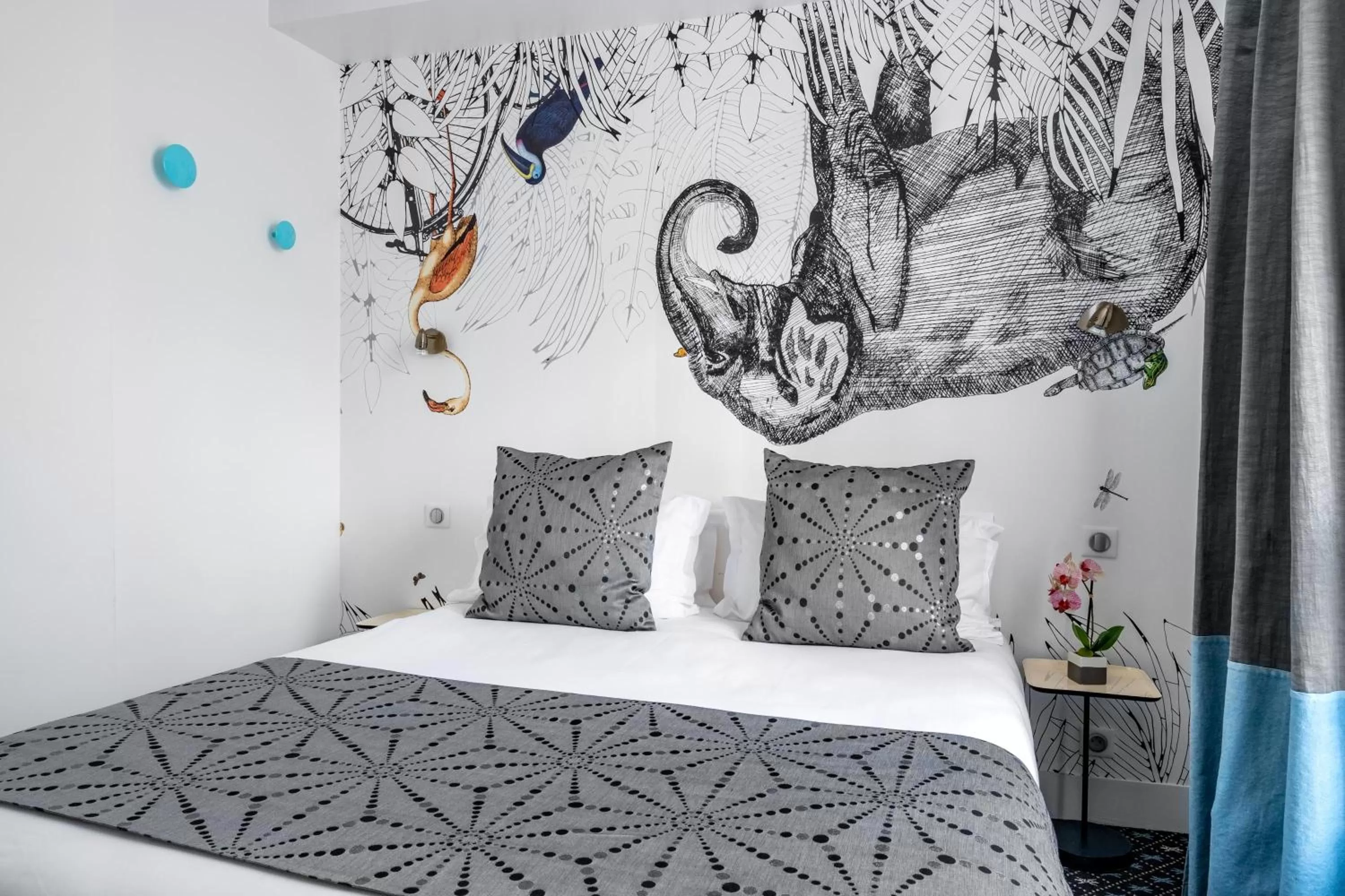 Bedroom, Bed in Hotel Astoria - Astotel