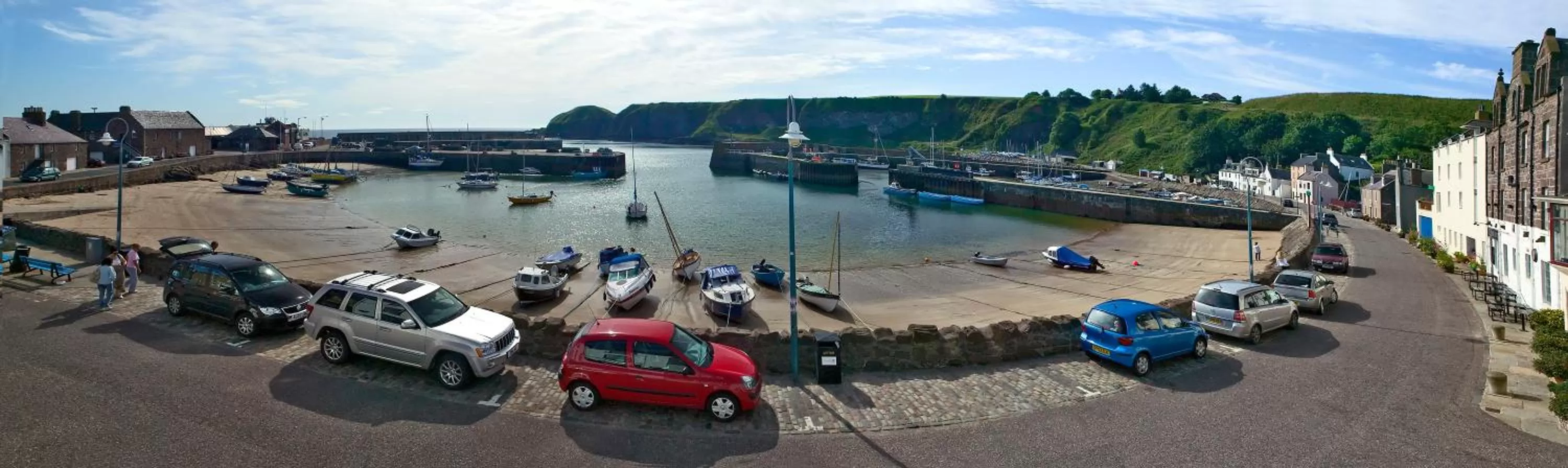 Bird's eye view in The Ship Inn