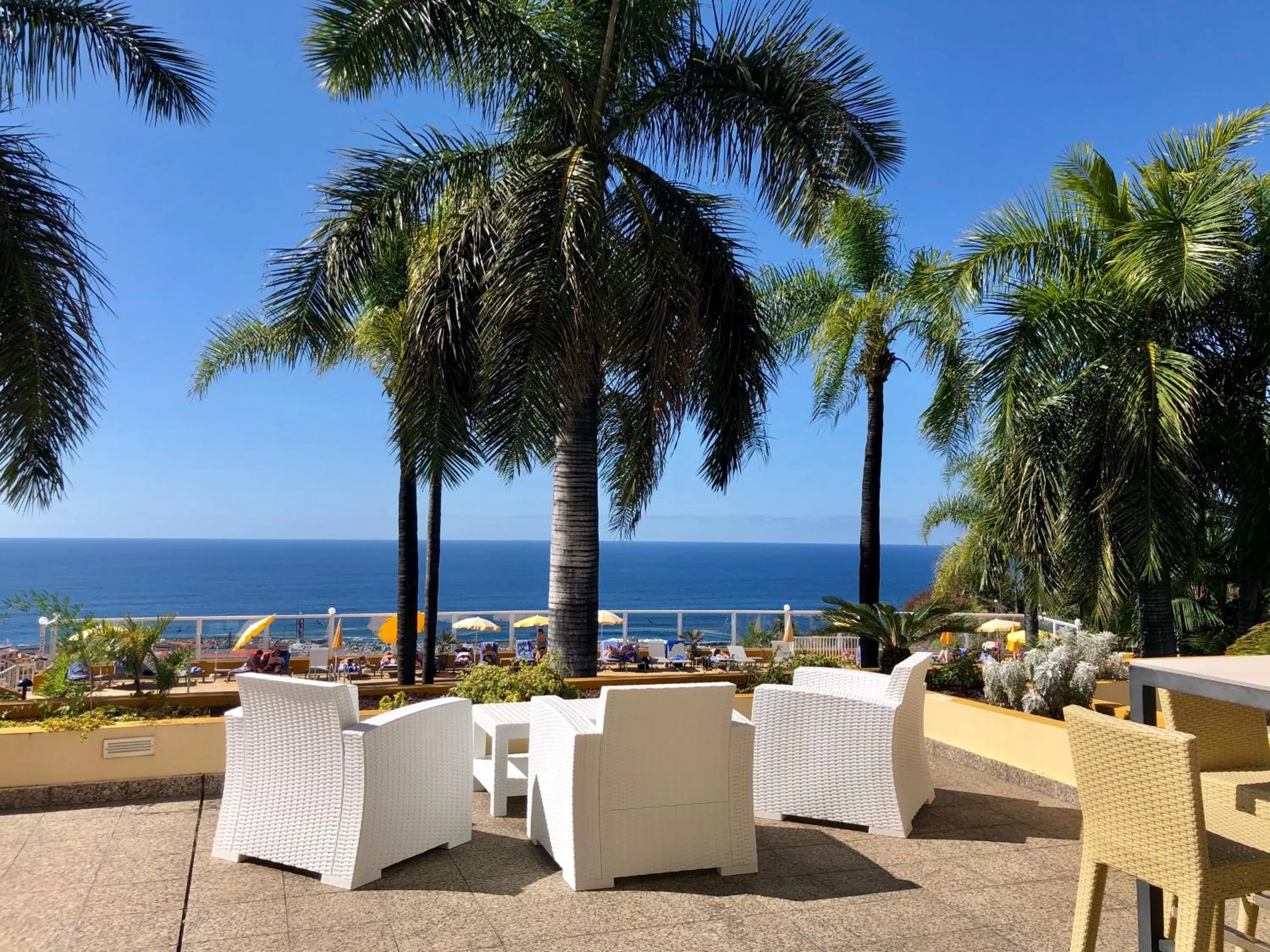 Balcony/Terrace in Hotel Tigaiga