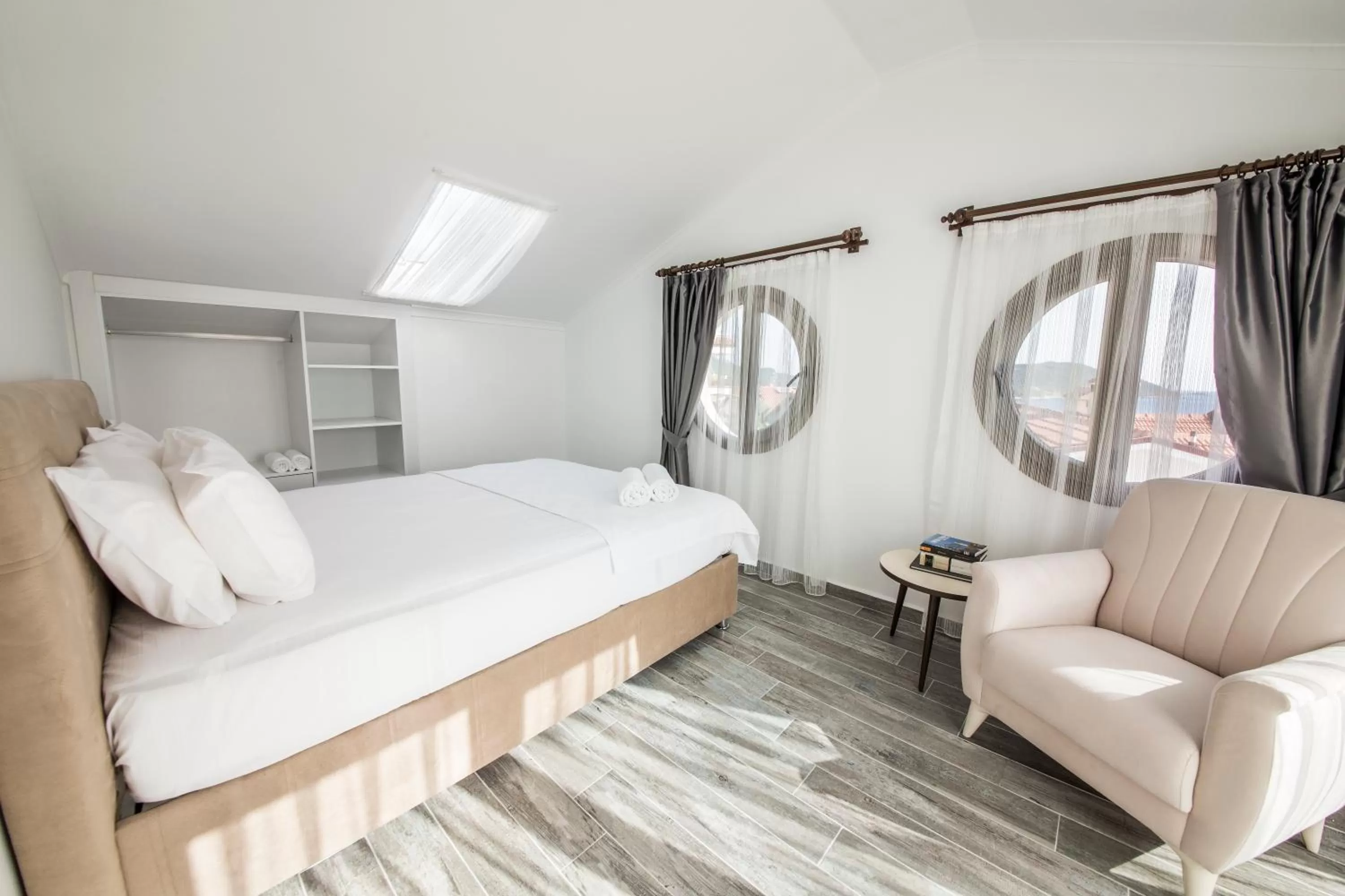 Bed in Cedrus Suites