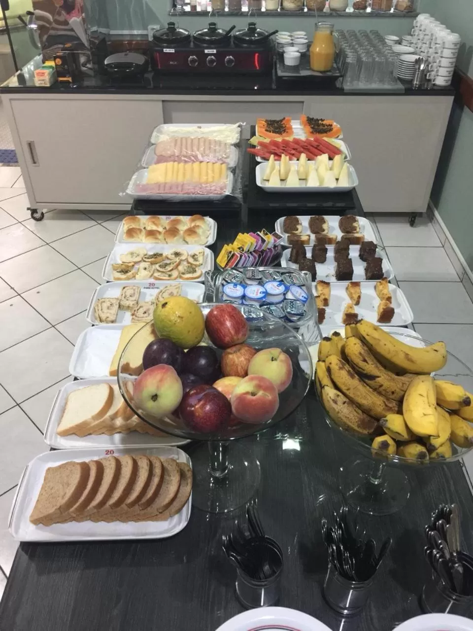 Food close-up in Vinte Park Hotel