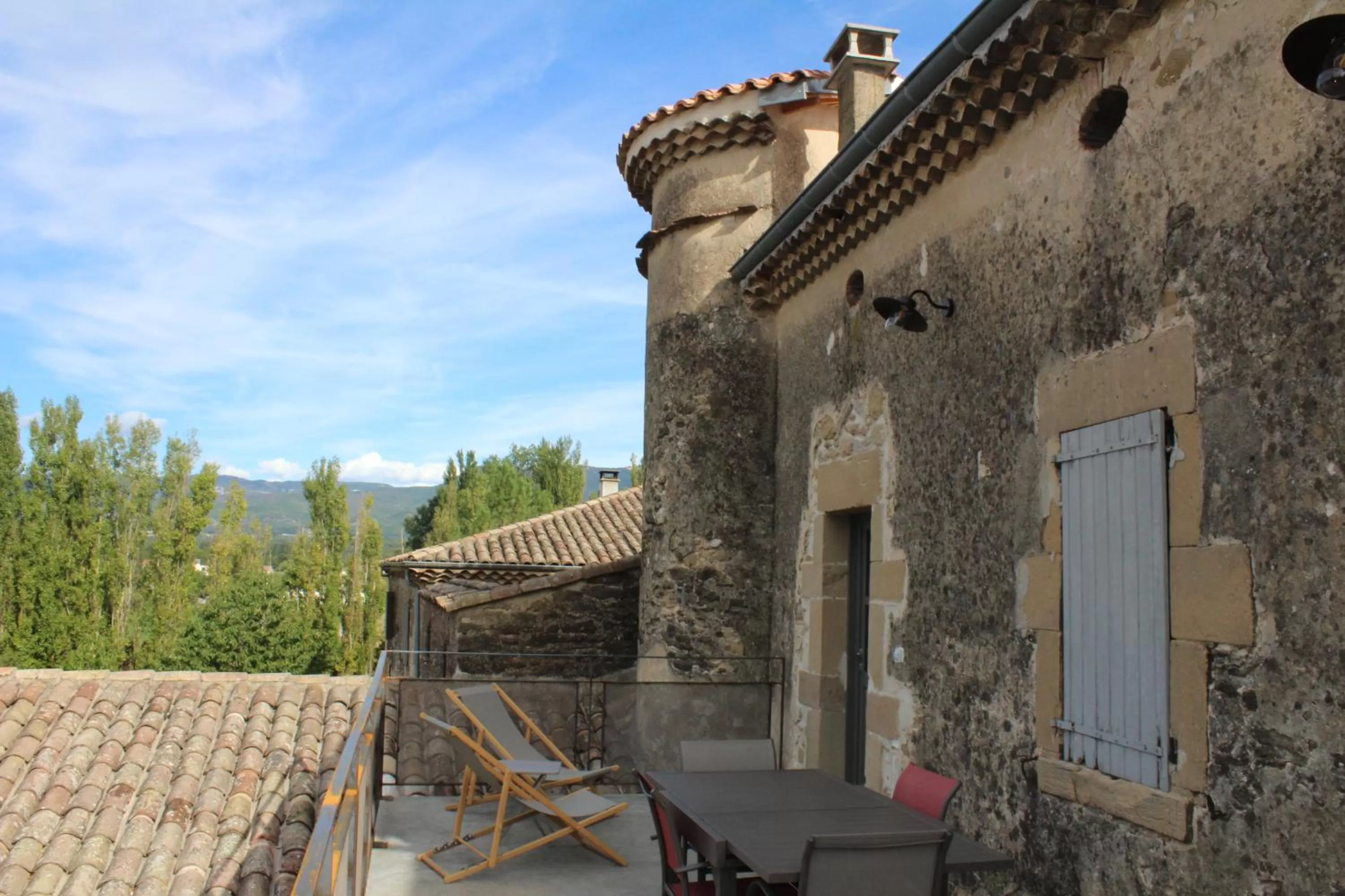 Patio in La Grande Maison