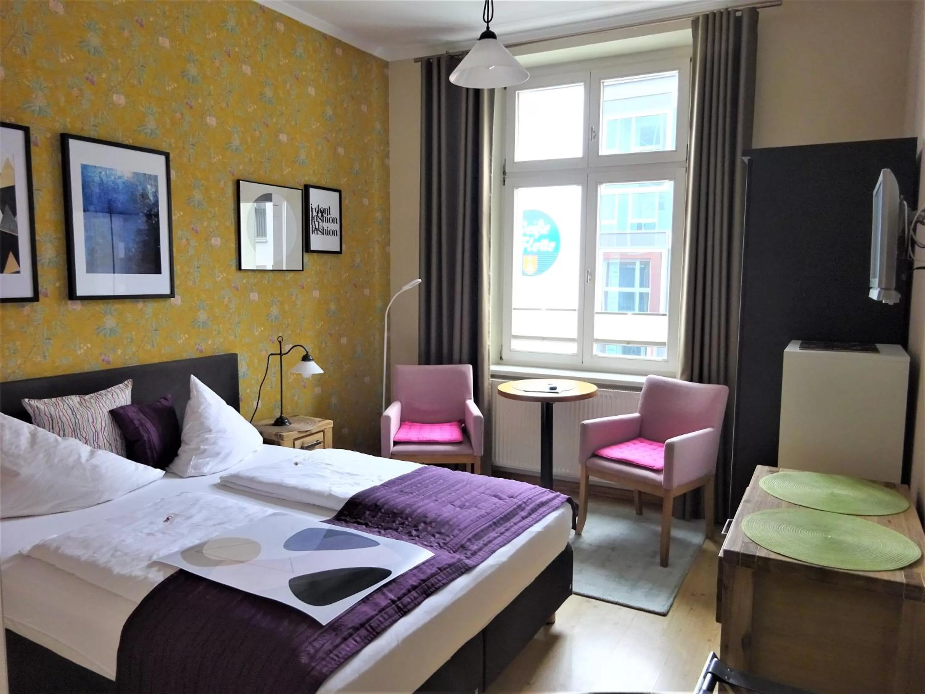 Bed in Hotel Pension Zur Fährbrücke