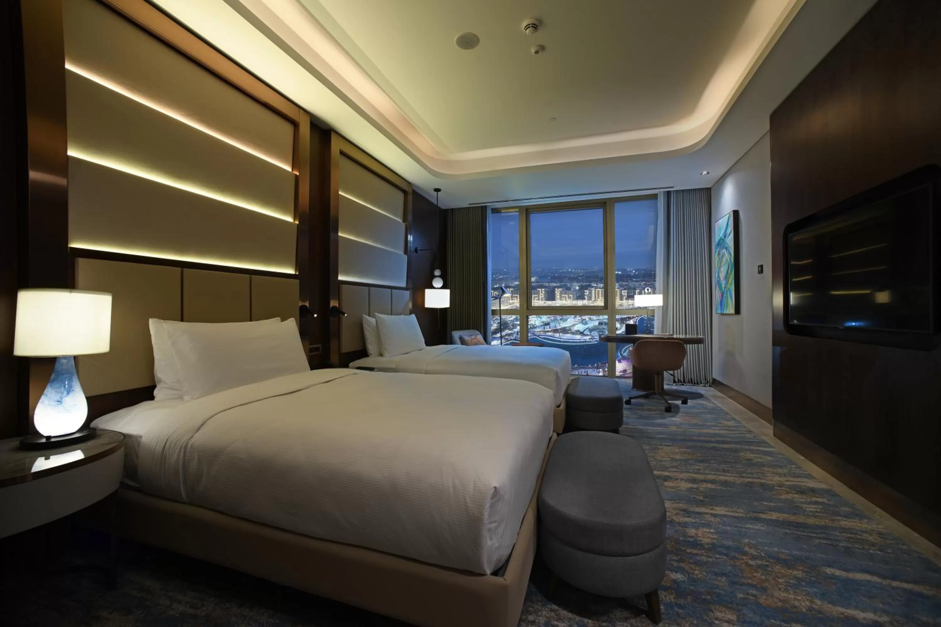 Photo of the whole room, Bed in Hilton Tashkent City