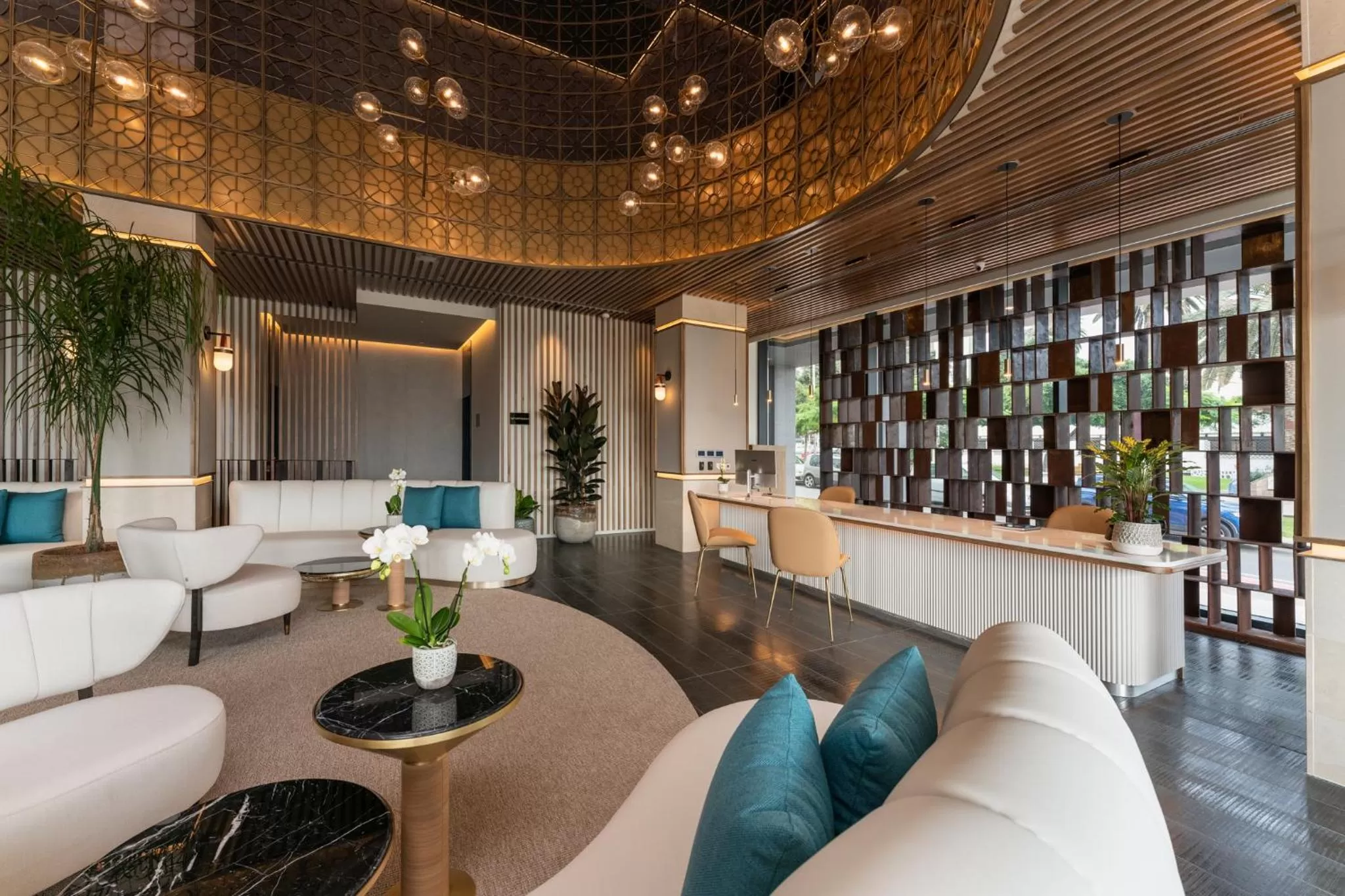 Lobby or reception in Hotel LIVVO Lumm