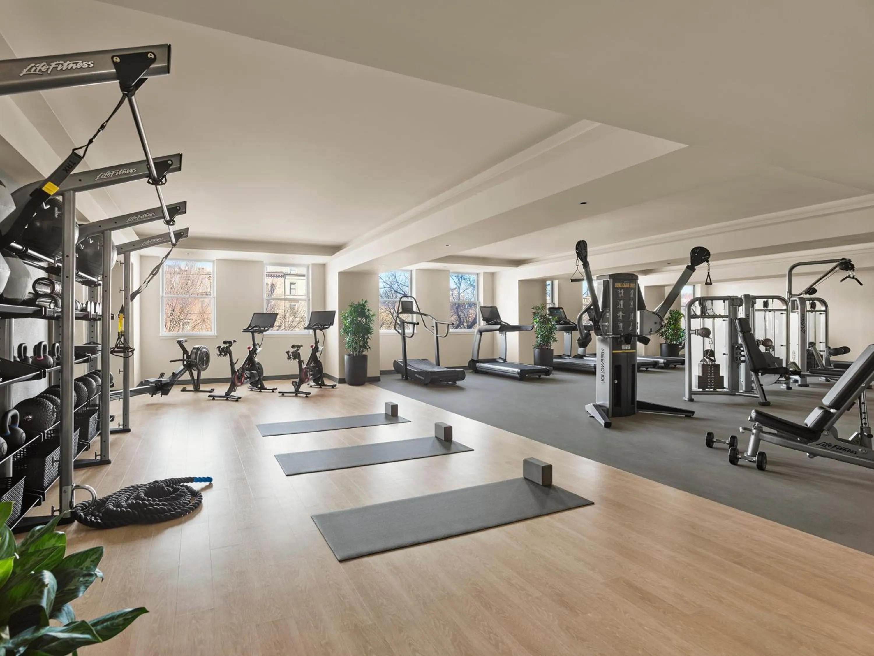 Fitness centre/facilities in The Newbury Boston