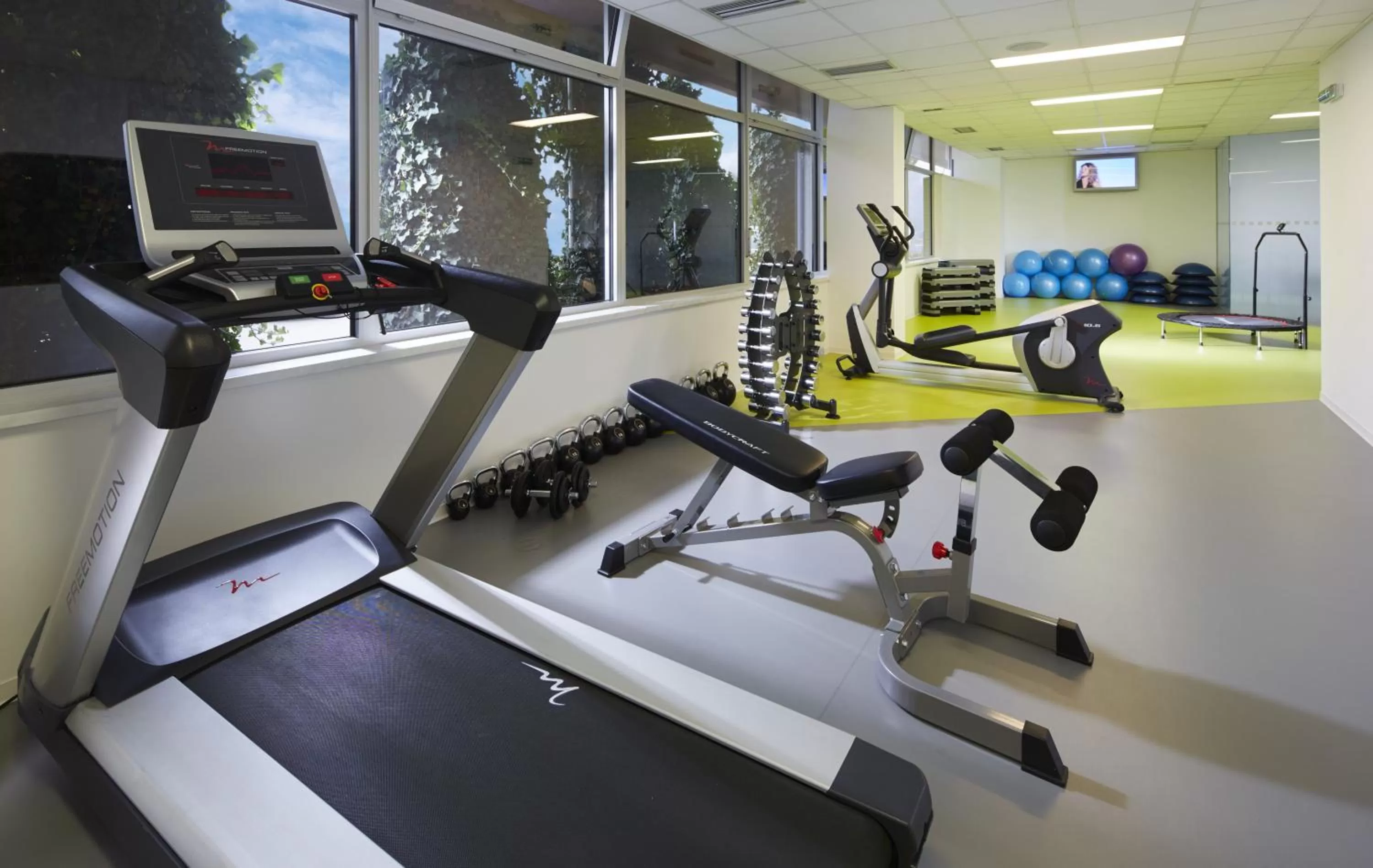 Fitness centre/facilities in OREA Resort Santon Brno