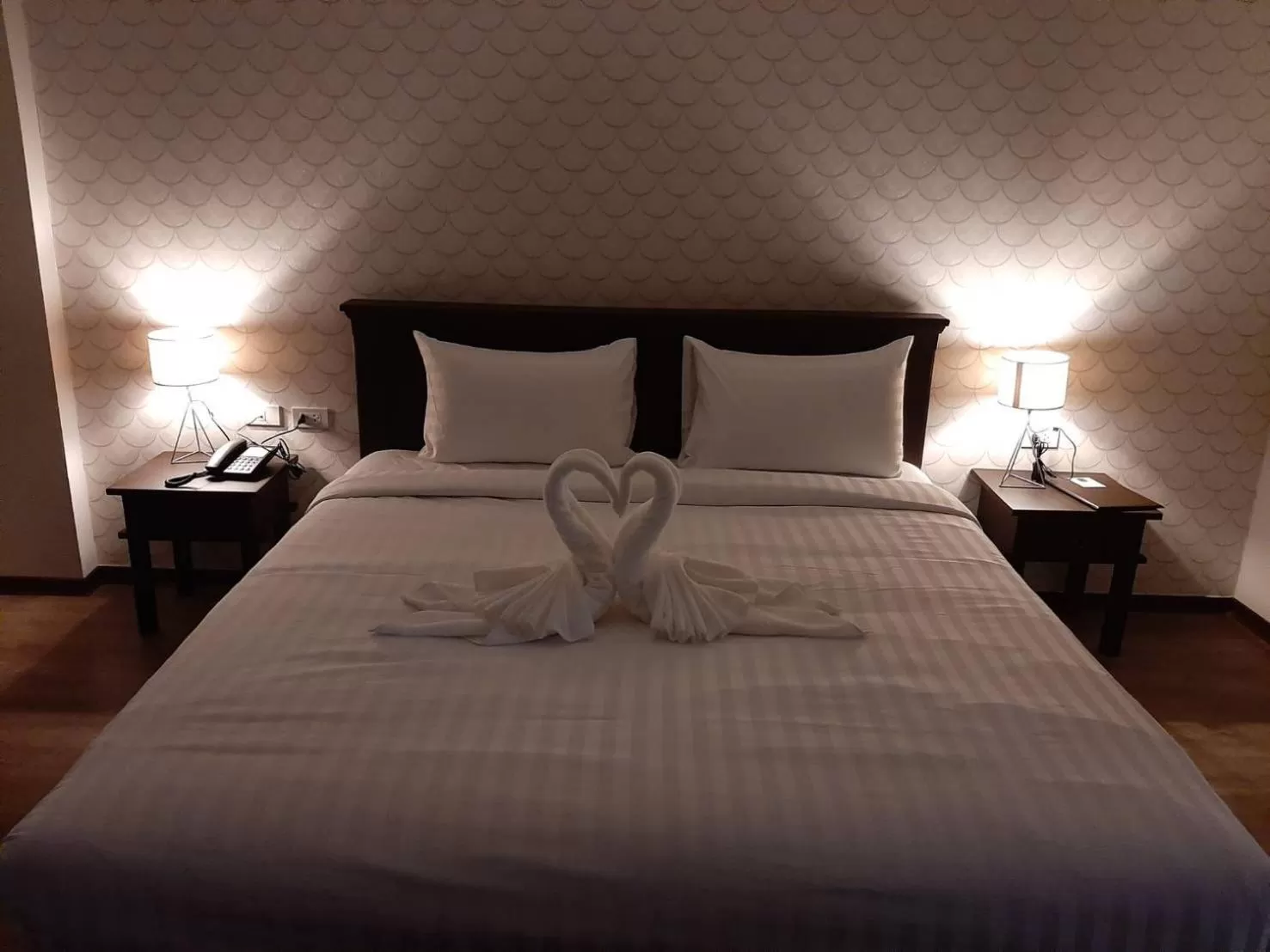 Bed in J.P.GRAND HOTEL