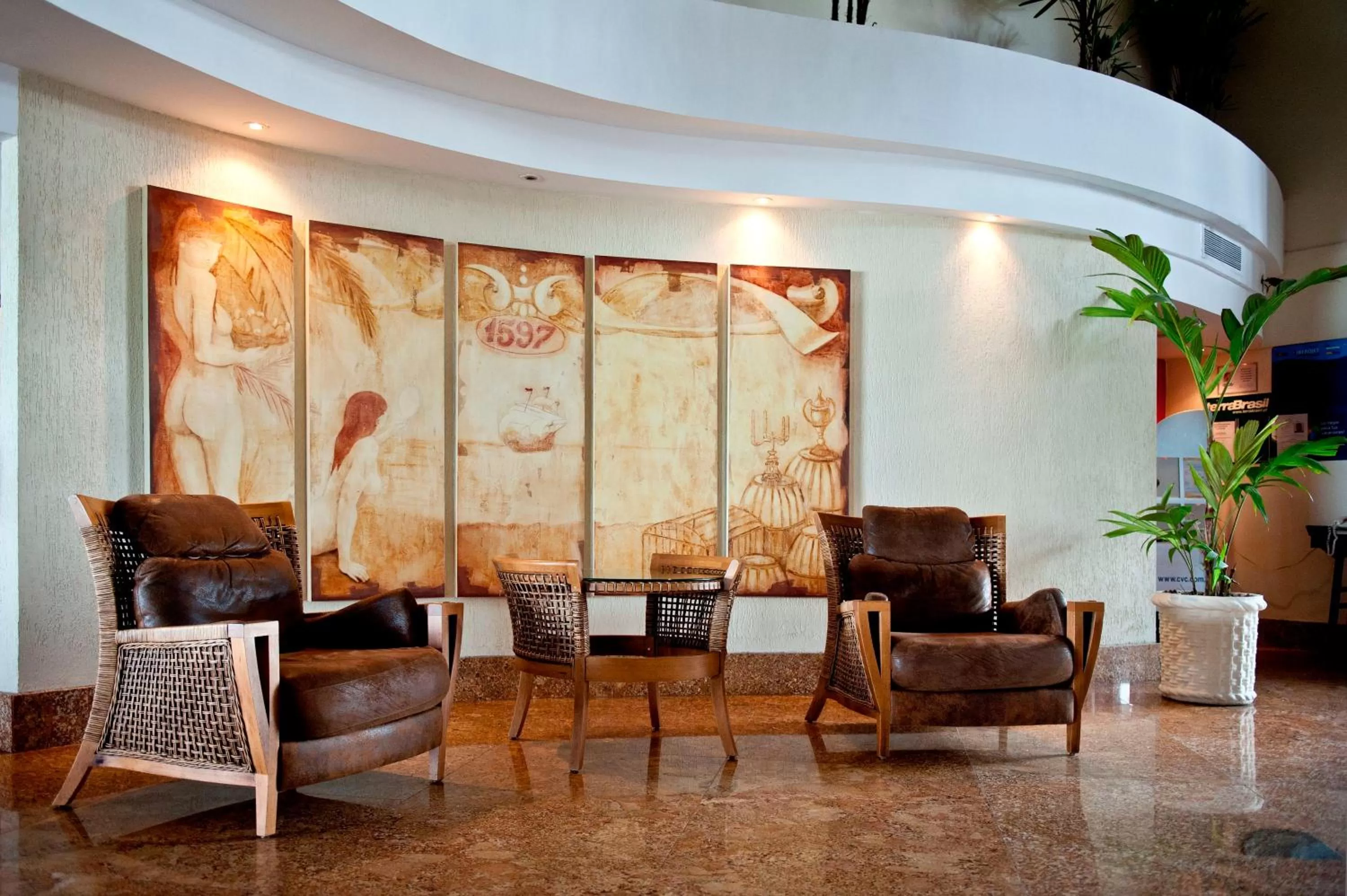 Lobby or reception in Rifoles Praia Hotel e Resort