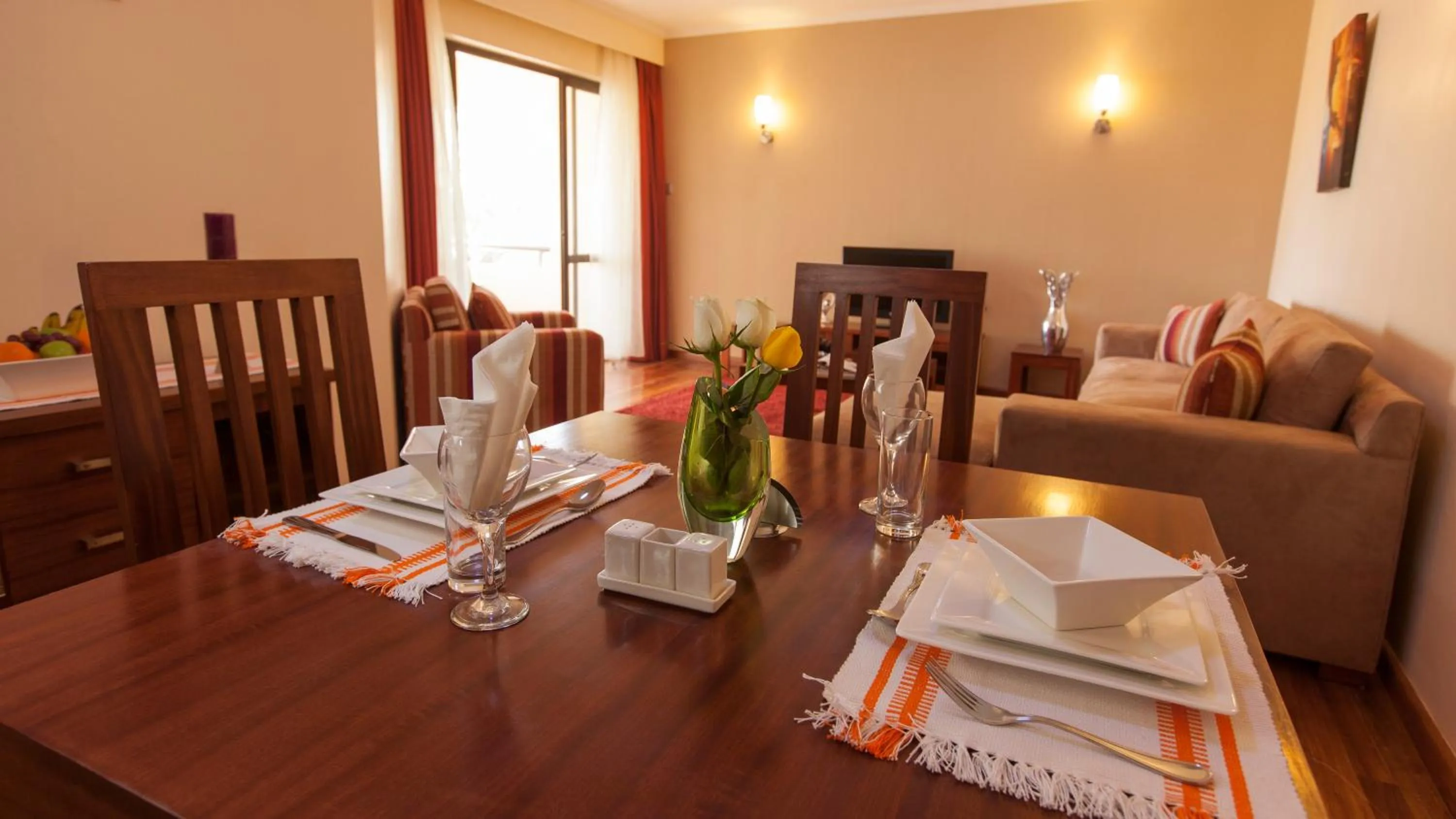 Dining area in Waridi Paradise Hotel and Suites