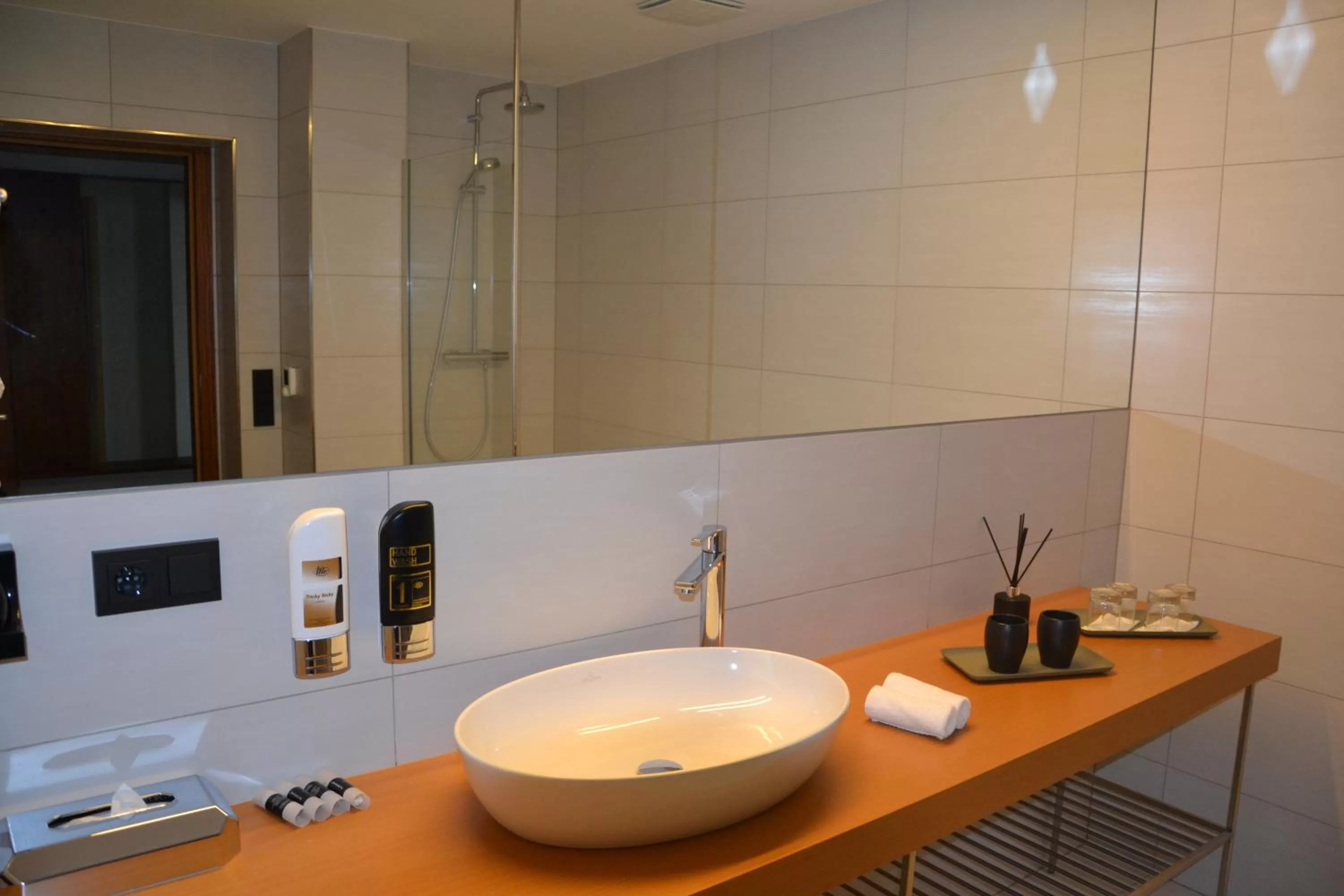 Bathroom in Hotel Rajka