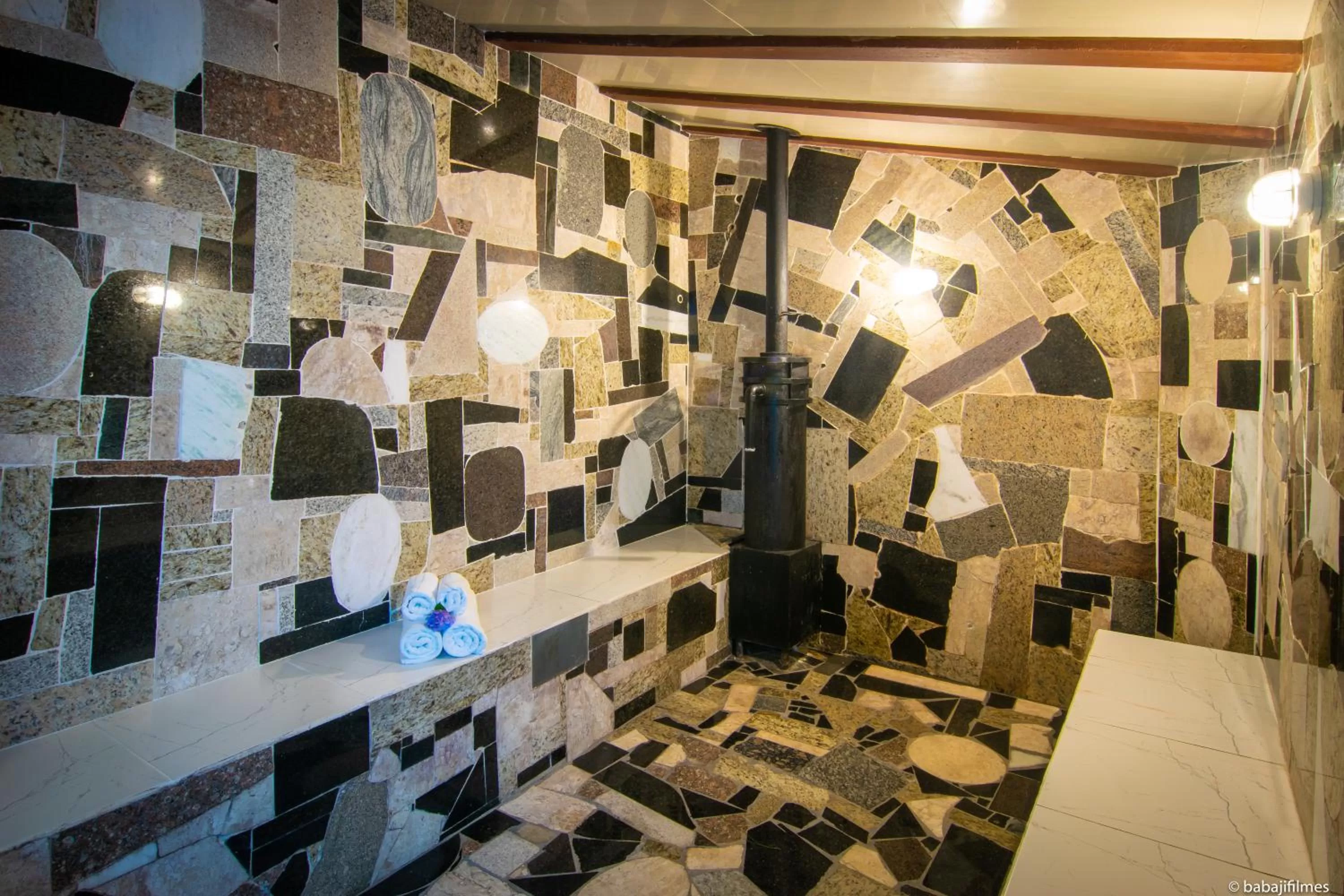 Sauna, Restaurant/Places to Eat in Pousada Serra Villena