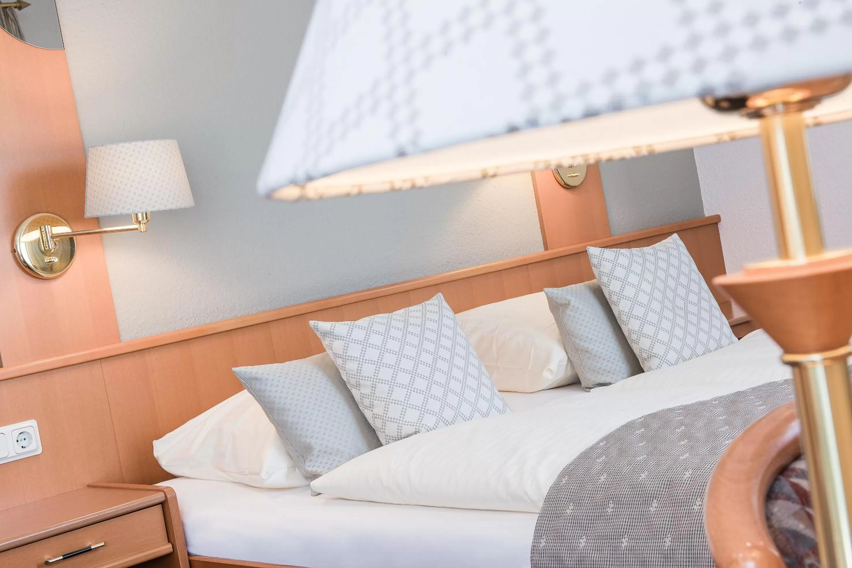 Photo of the whole room, Bed in Hotel-Restaurant Dimmer - Mullerthal