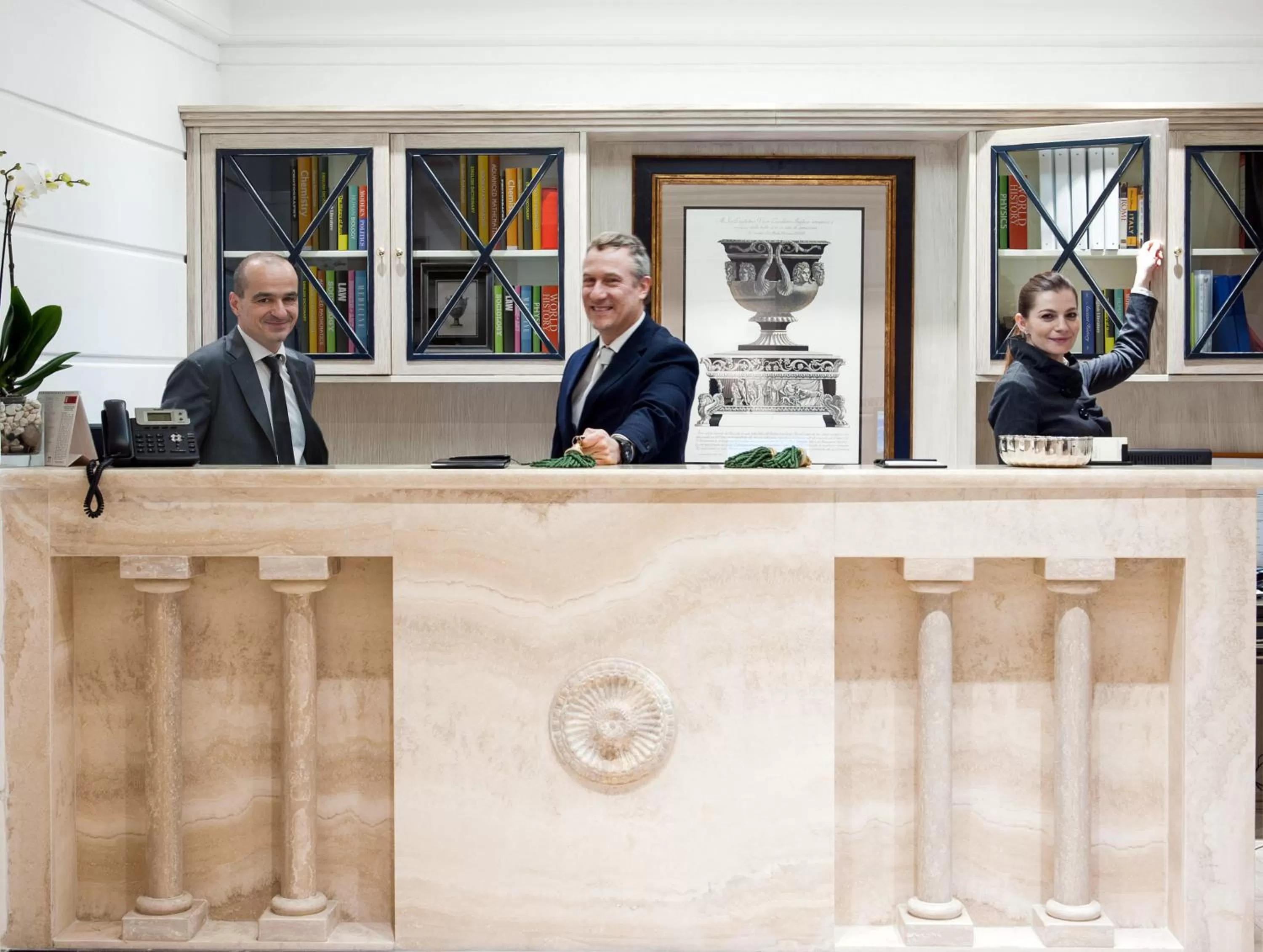 Staff in Hotel Barocco