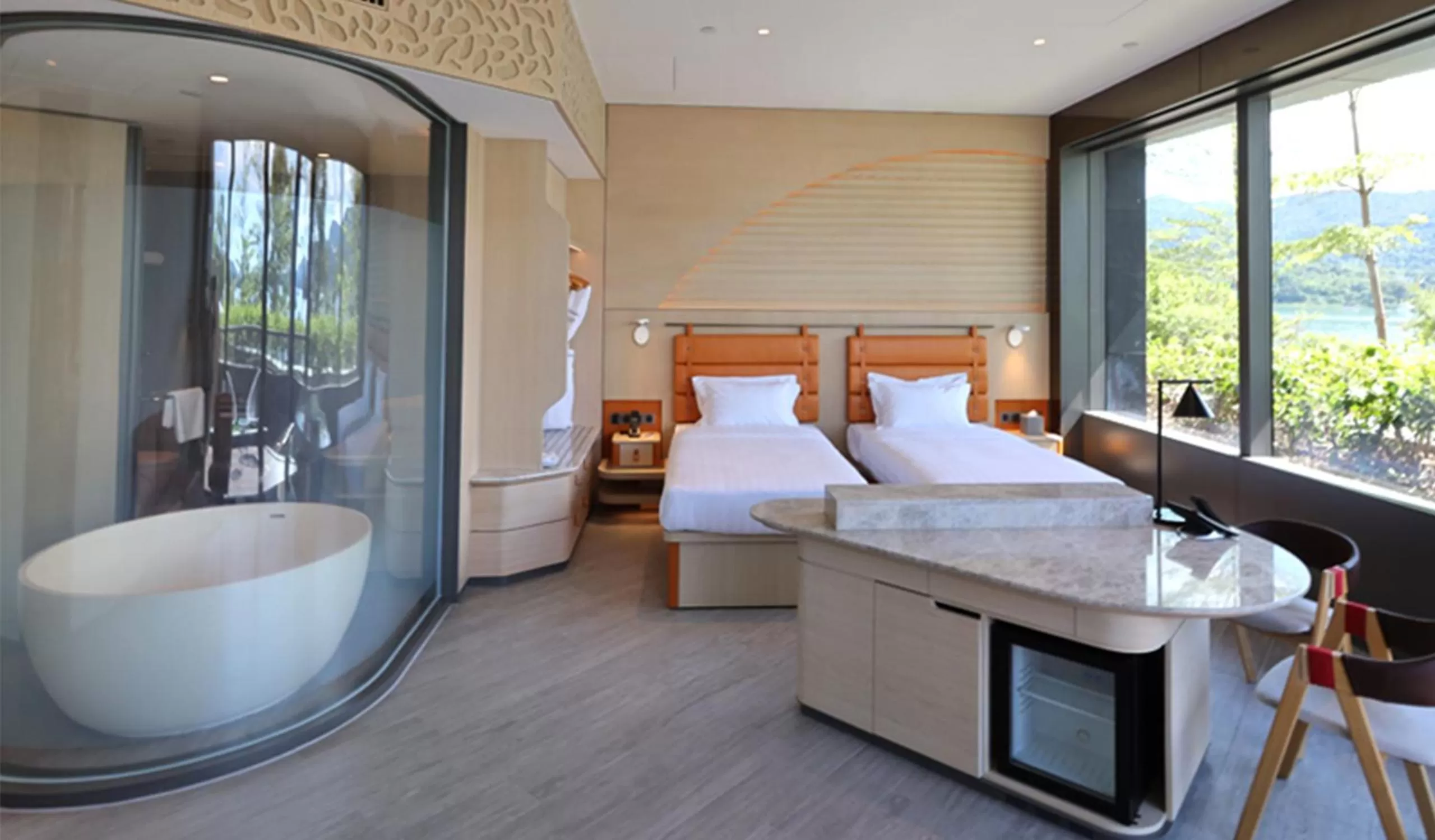 Garden, Bed in WM Hotel Hong Kong, Vignette Collection