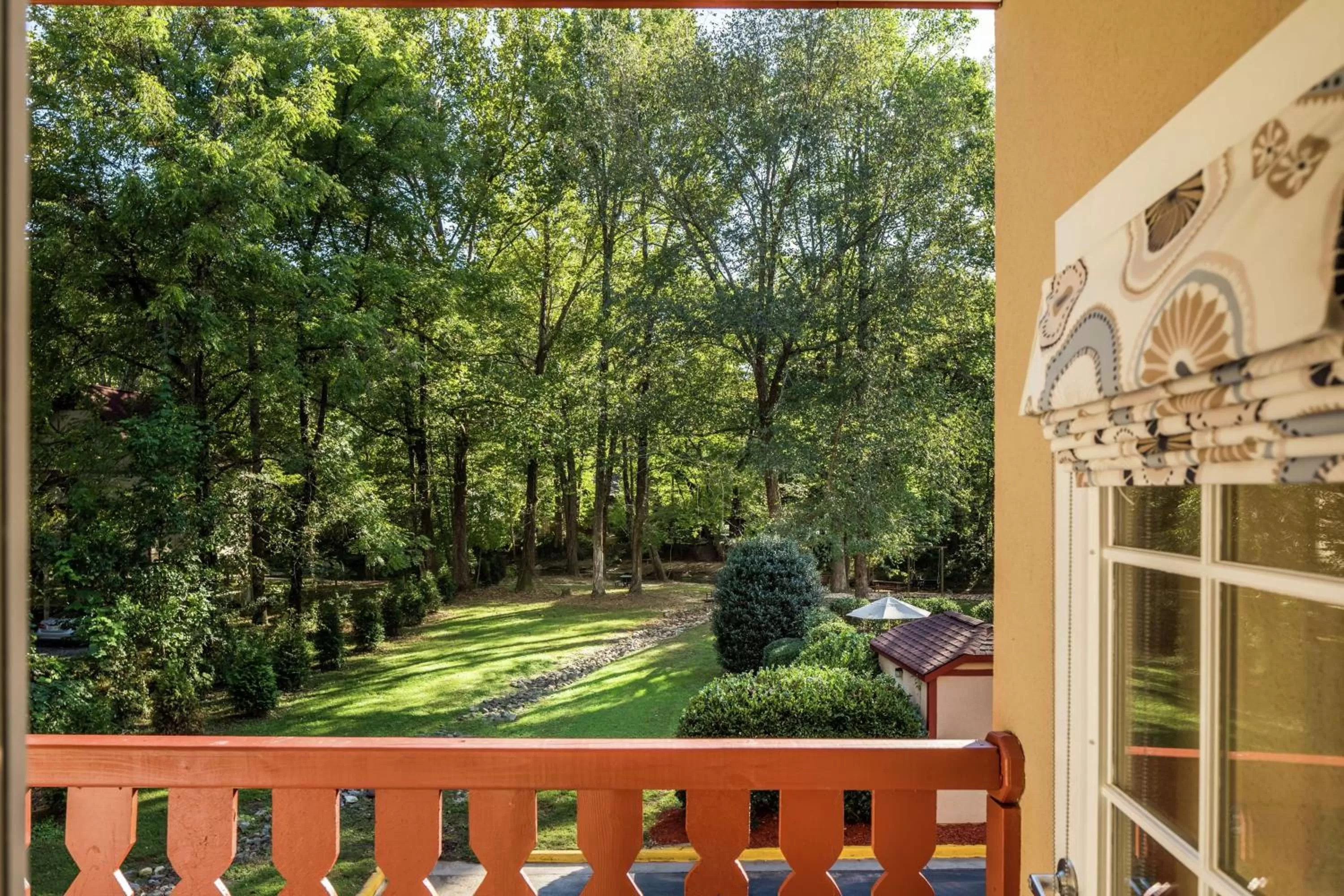 Photo of the whole room in Hampton Inn Helen