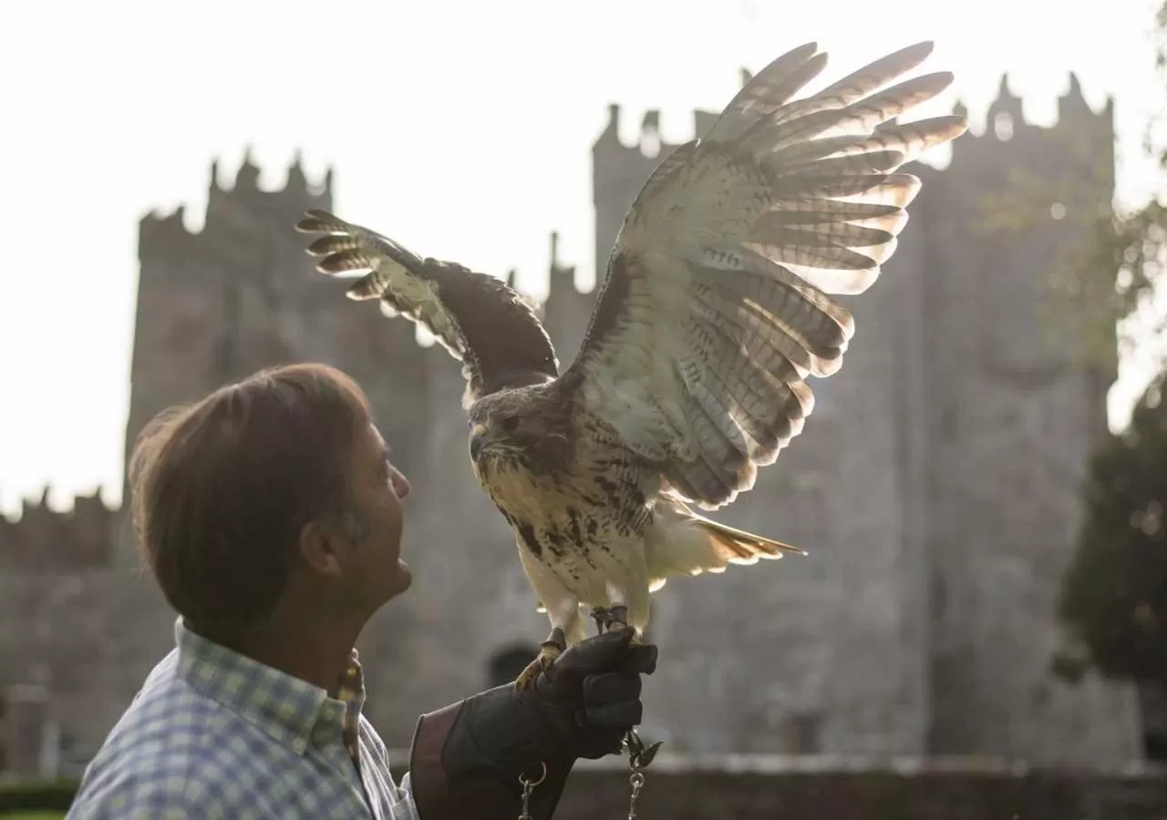 People in Kilkea Castle